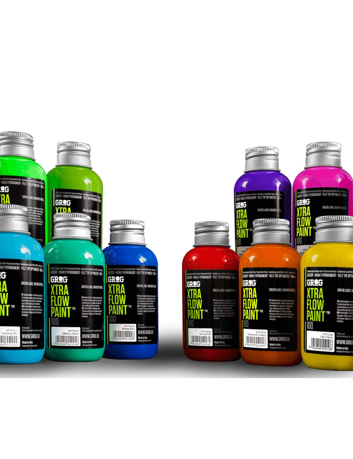 Grog Grog XFP Paint Refill 100ml - Burning Chrome