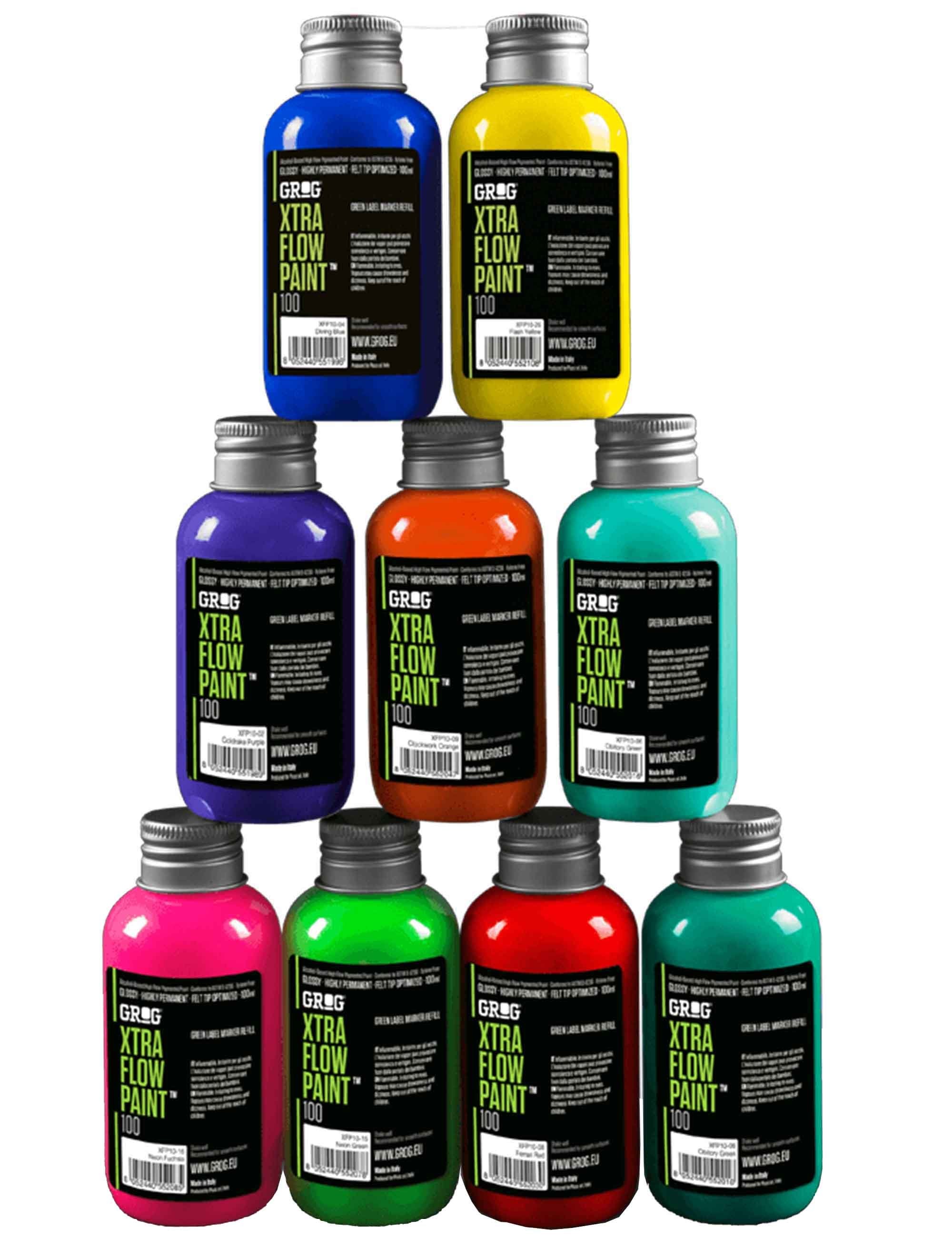Grog XFP Paint Refill 100ml - Laser Green