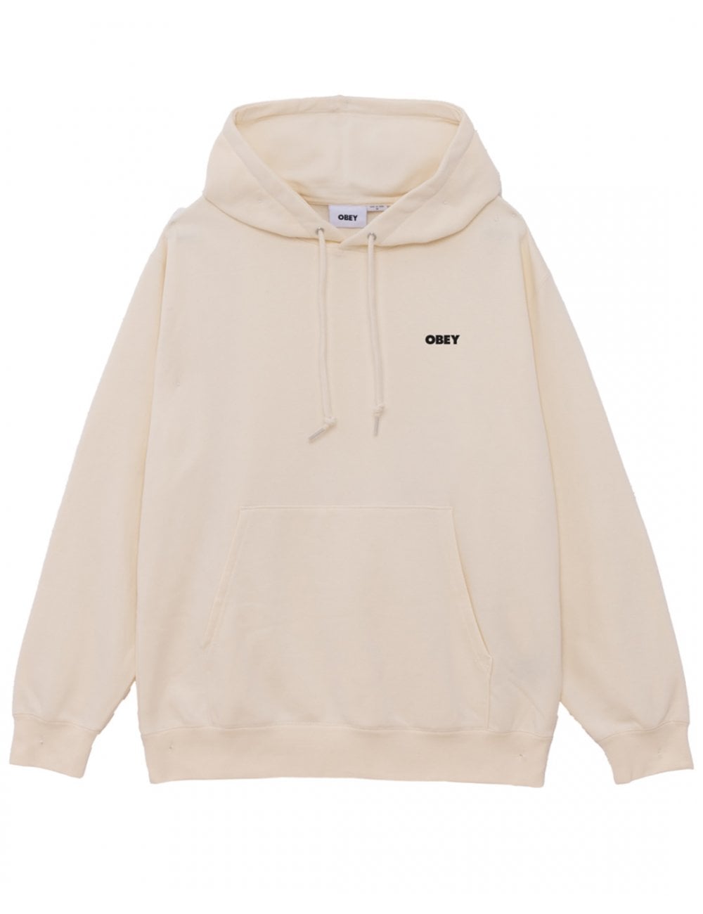 Bold Eye Hooded Sweat - Unbleached