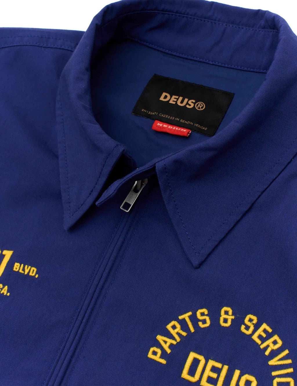 Teller Drizzler Jacket - Mechanic Blue