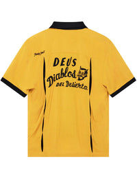 Diablo Bowling Shirt - Golden Yellow