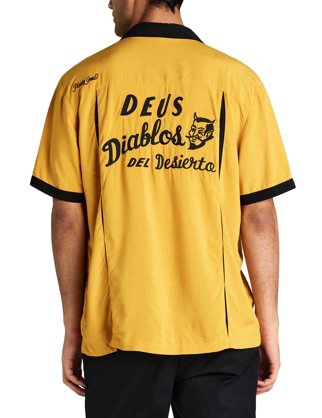 Diablo Bowling Shirt - Golden Yellow