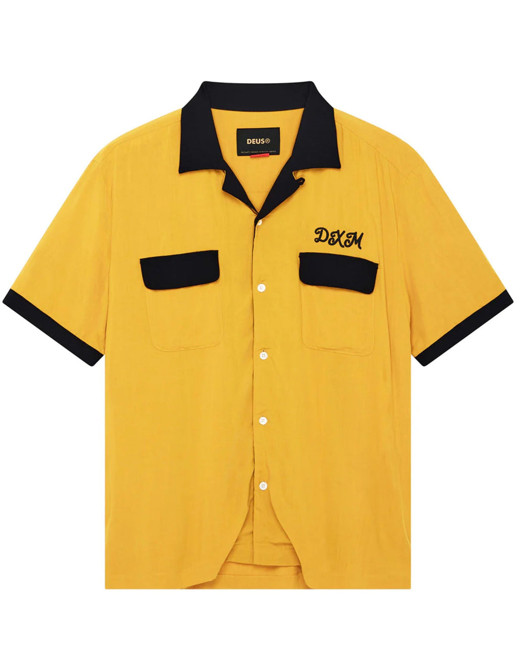 Diablo Bowling Shirt - Golden Yellow