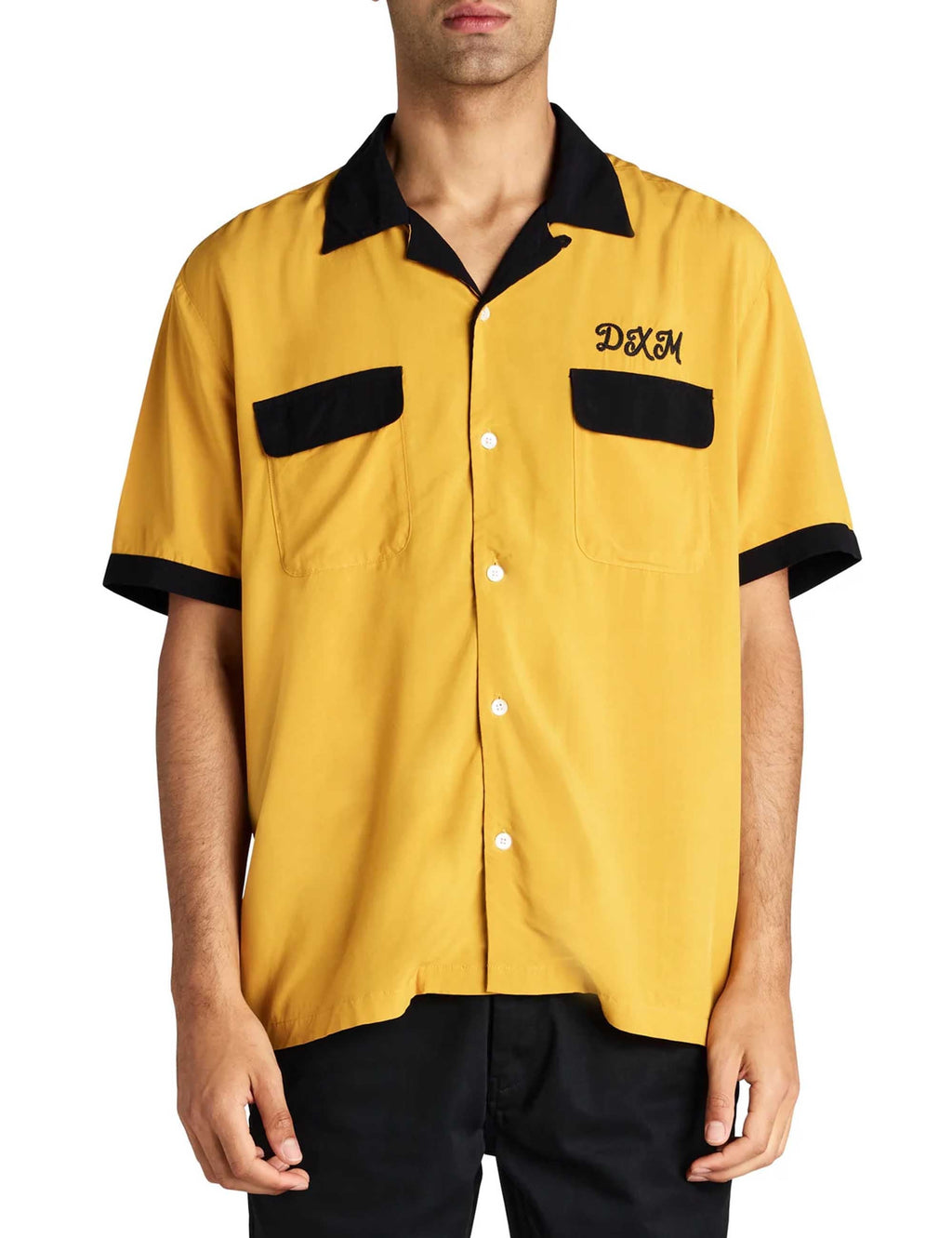 Diablo Bowling Shirt - Golden Yellow