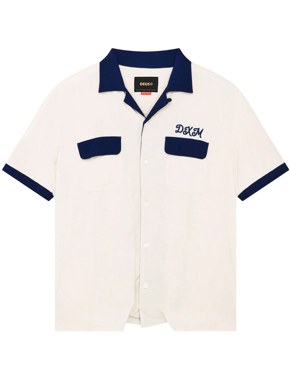 Diablo Bowling Shirt - Dirty White