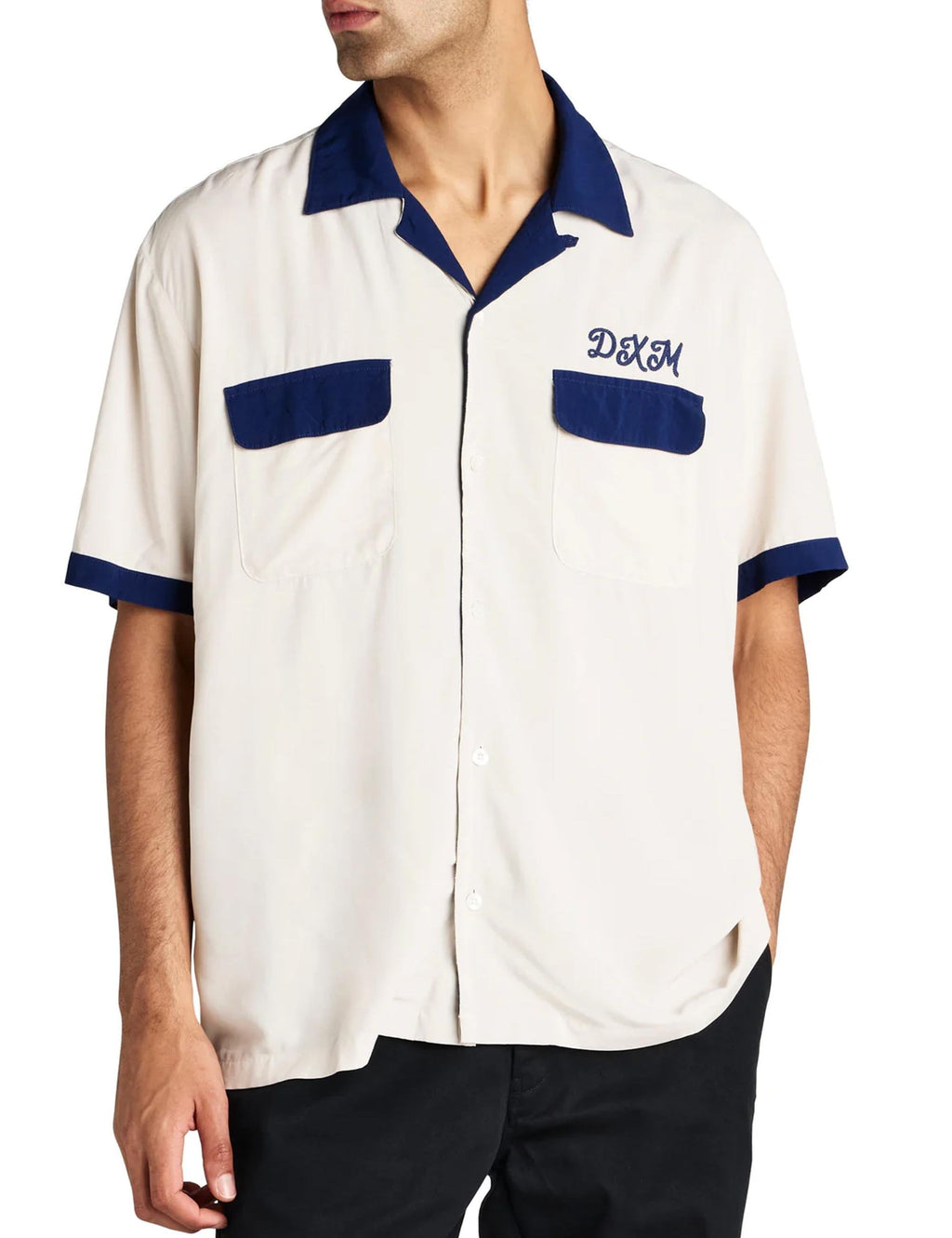 Diablo Bowling Shirt - Dirty White