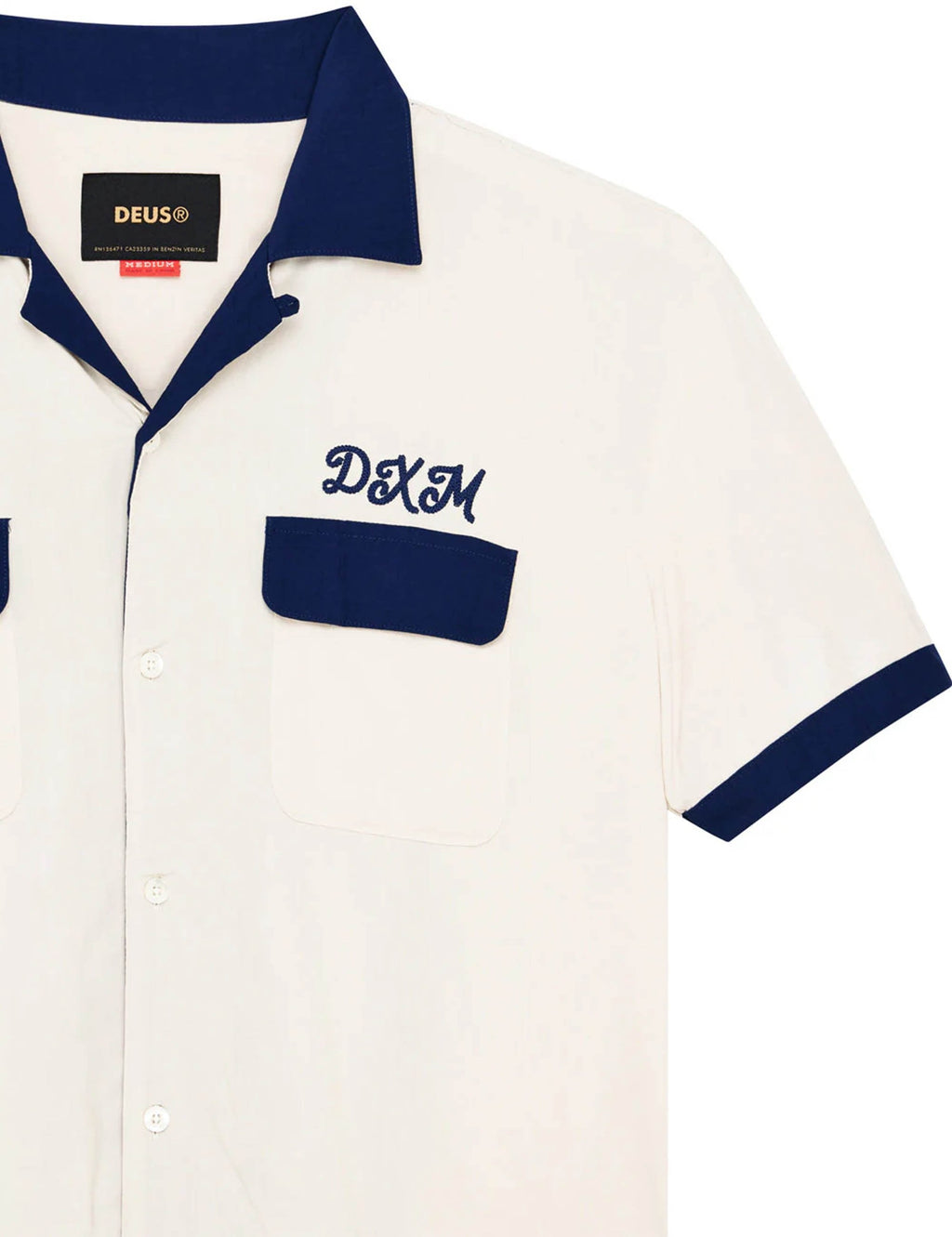 Diablo Bowling Shirt - Dirty White