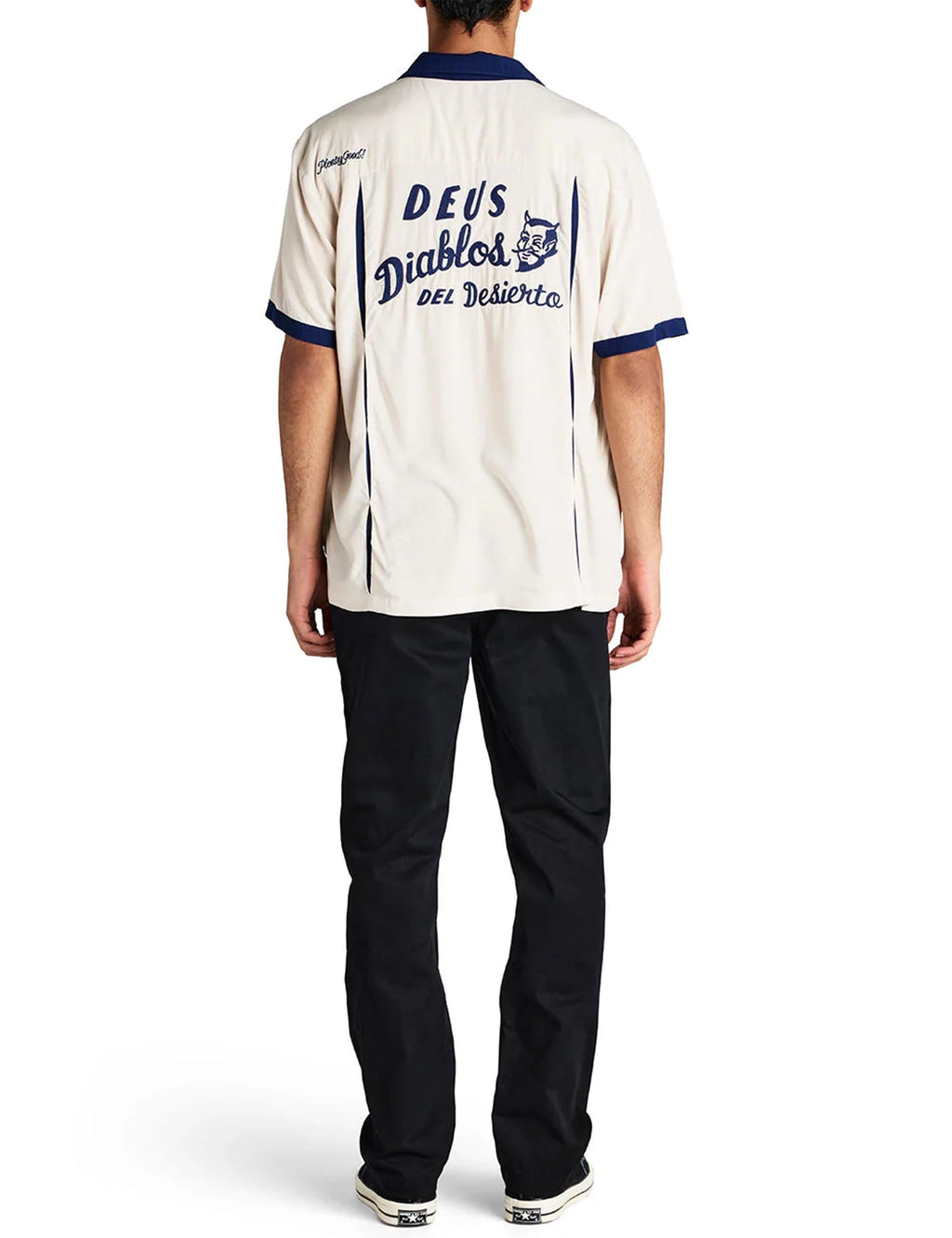 Diablo Bowling Shirt - Dirty White
