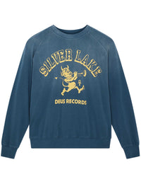 Fabienne Vintage Crew Sweat - Deep Dive Blue