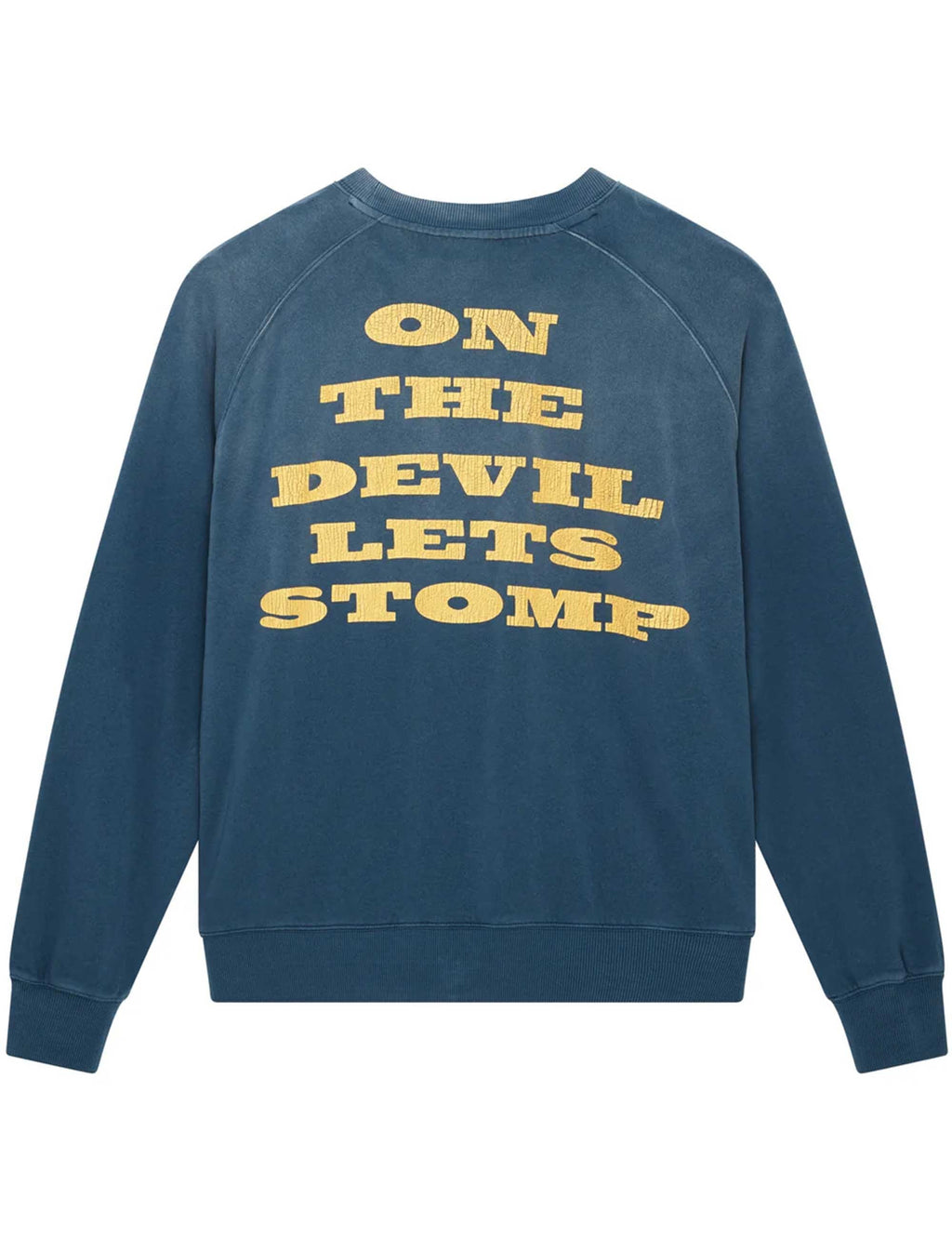 Fabienne Vintage Crew Sweat - Deep Dive Blue
