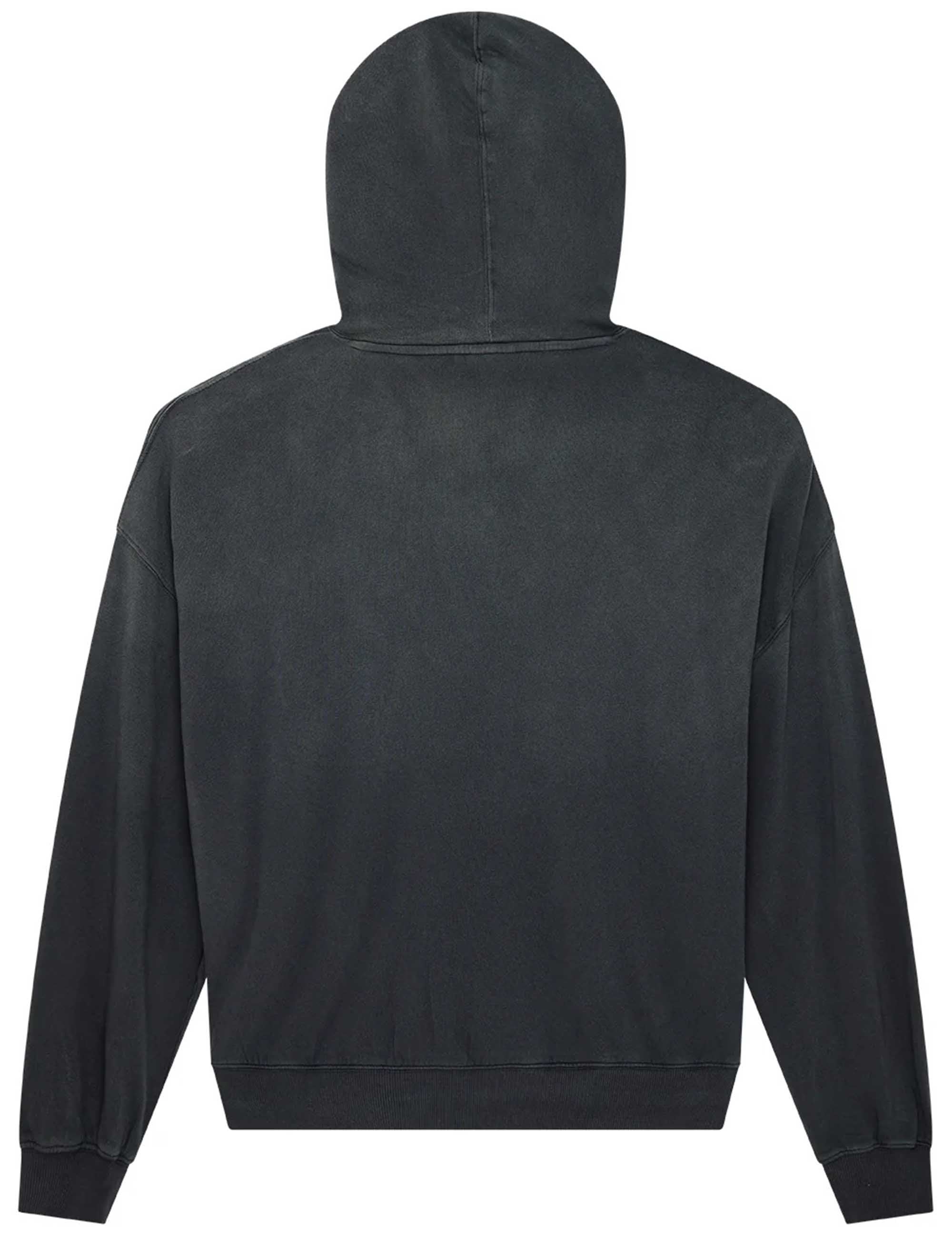 Deus Ex Machina Strong Arm Vintage Hooded Sweat - Anthracite