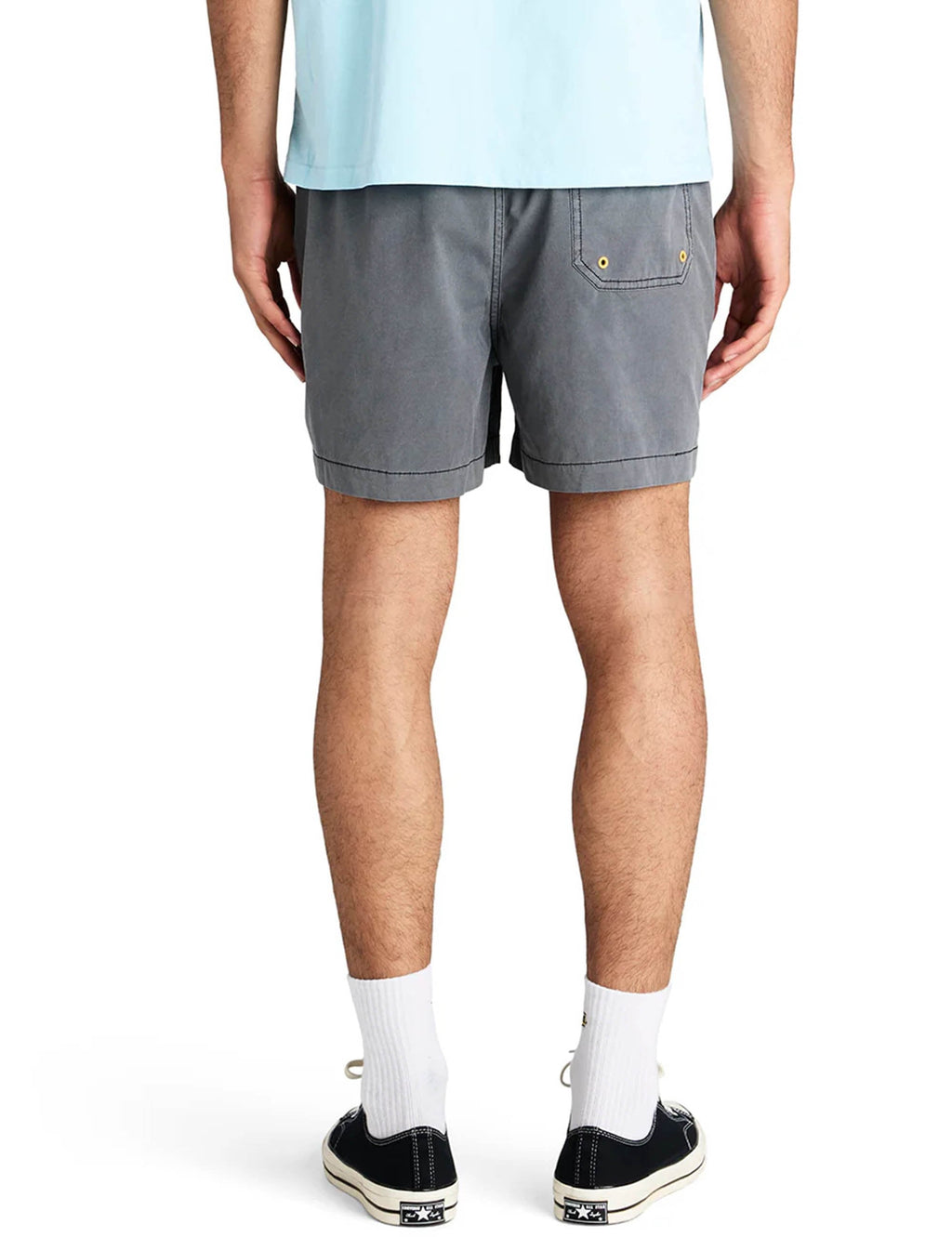 Sandbar Grid Swim Shorts - Anthracite