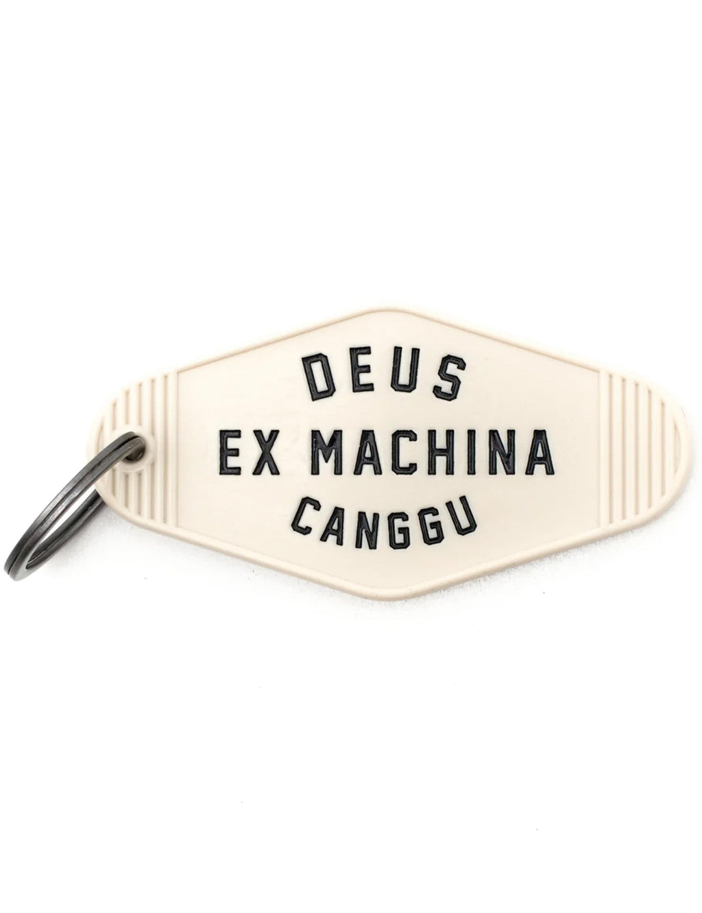 Canggu Address Hoel Key Tag - Dirty White