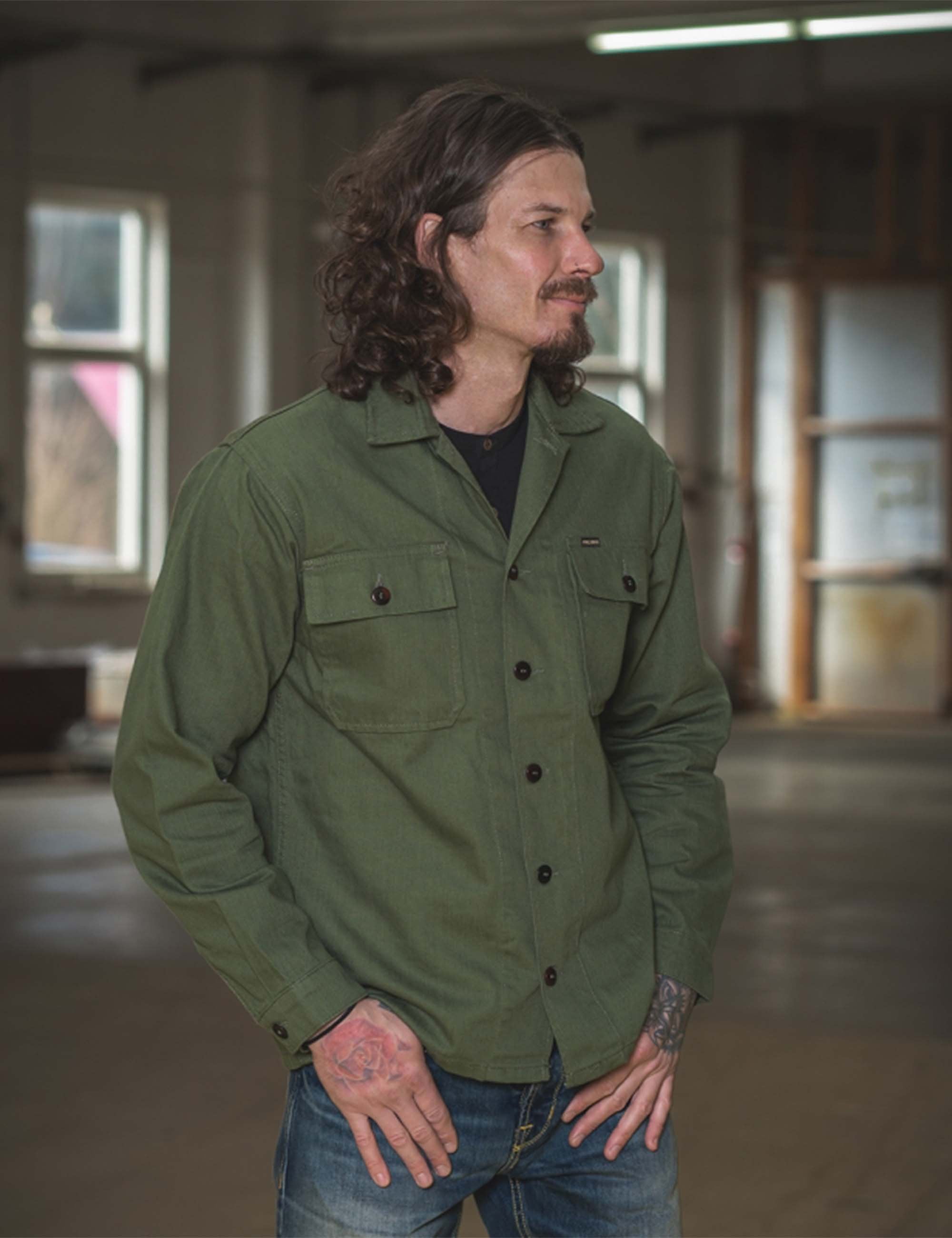 1962 OG-107 Shirt - Olive