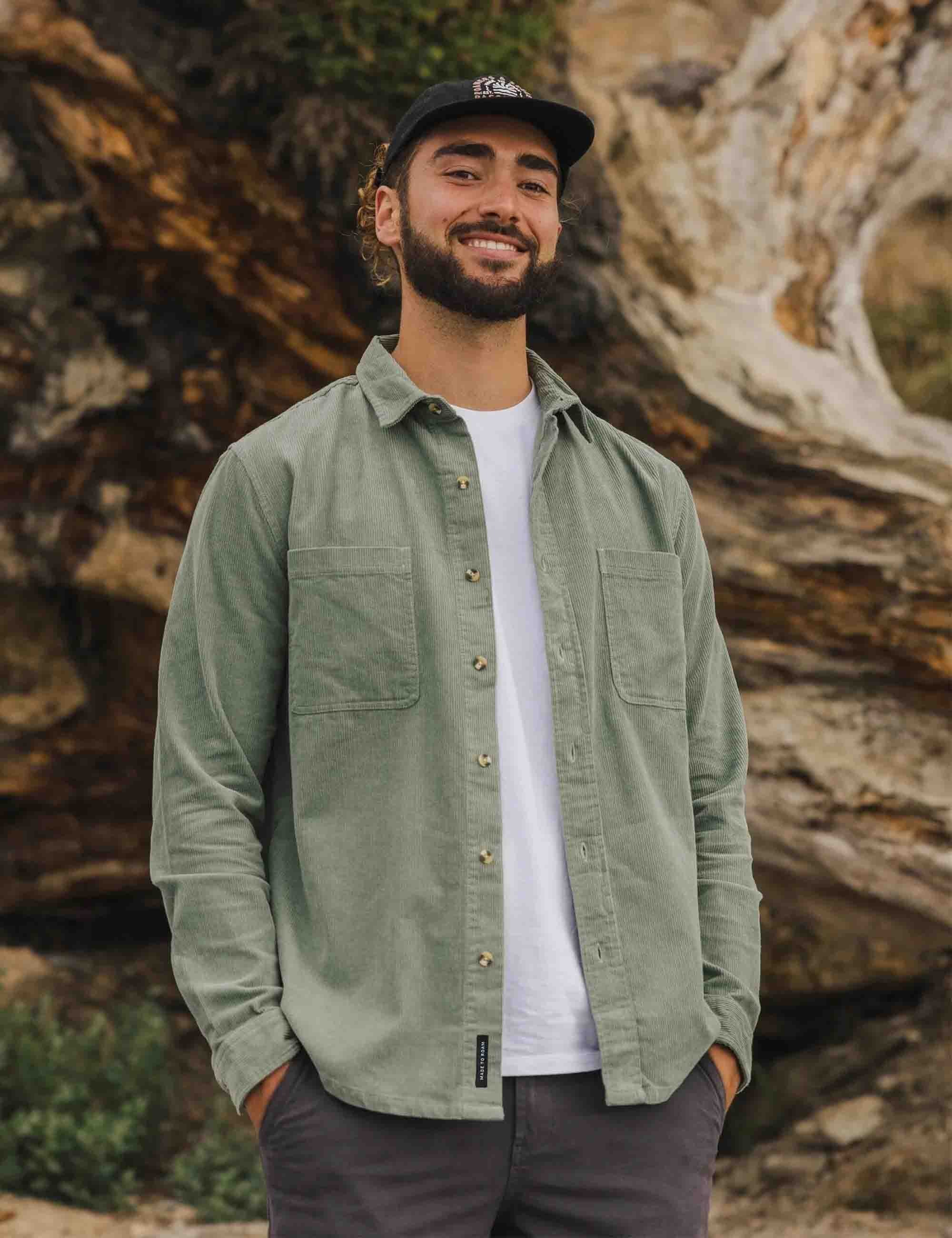 Backcountry Cord Shirt - Pistachio