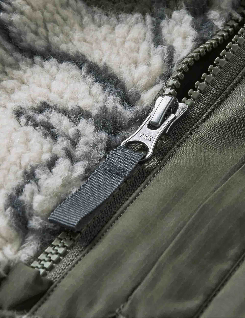 Offroad Sherpa 1/2 Zip Fleece - Abstract Strata Multi