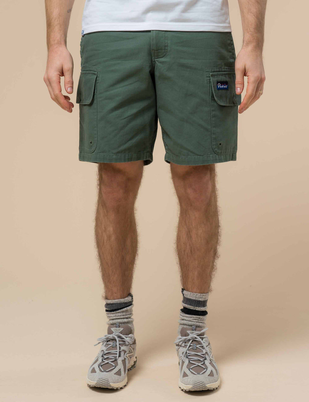 Quincy Cargo Shorts - Dark Forest