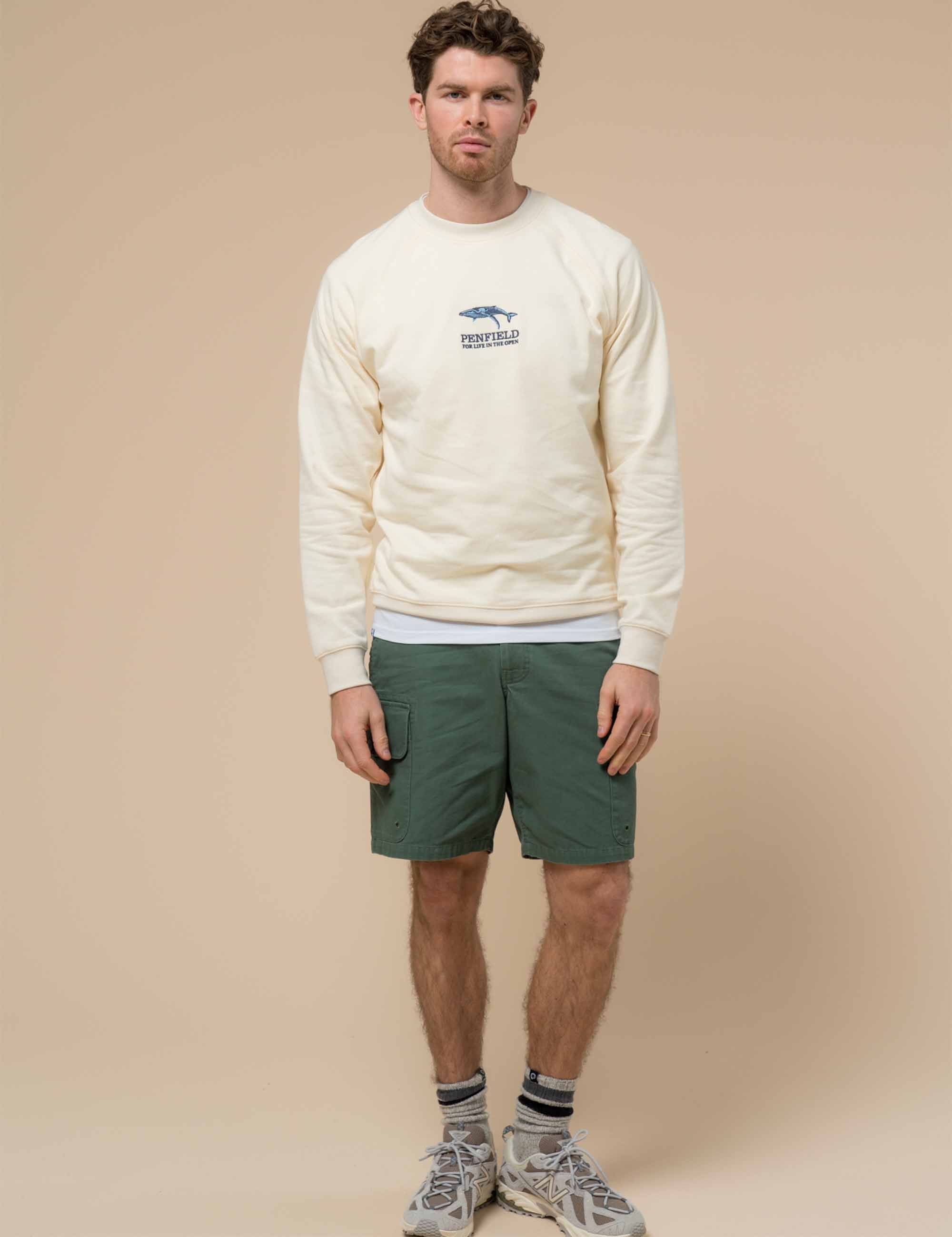 Penfield Quincy Cargo Shorts - Dark Forest