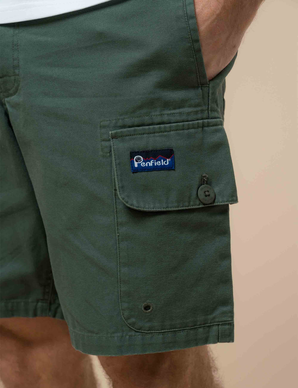 Quincy Cargo Shorts - Dark Forest
