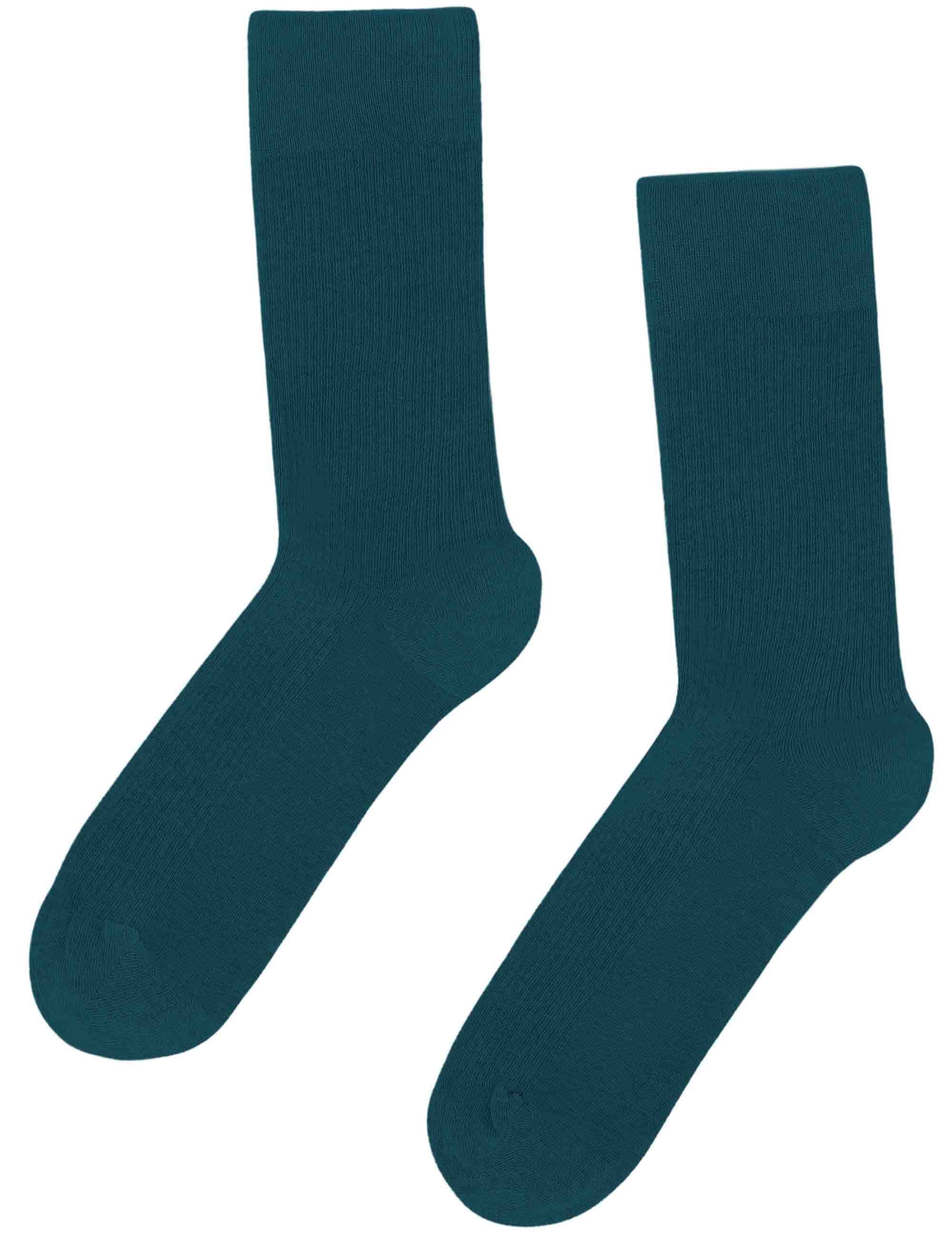 Colorful Standard Classic Organic Socks - Ocean Green