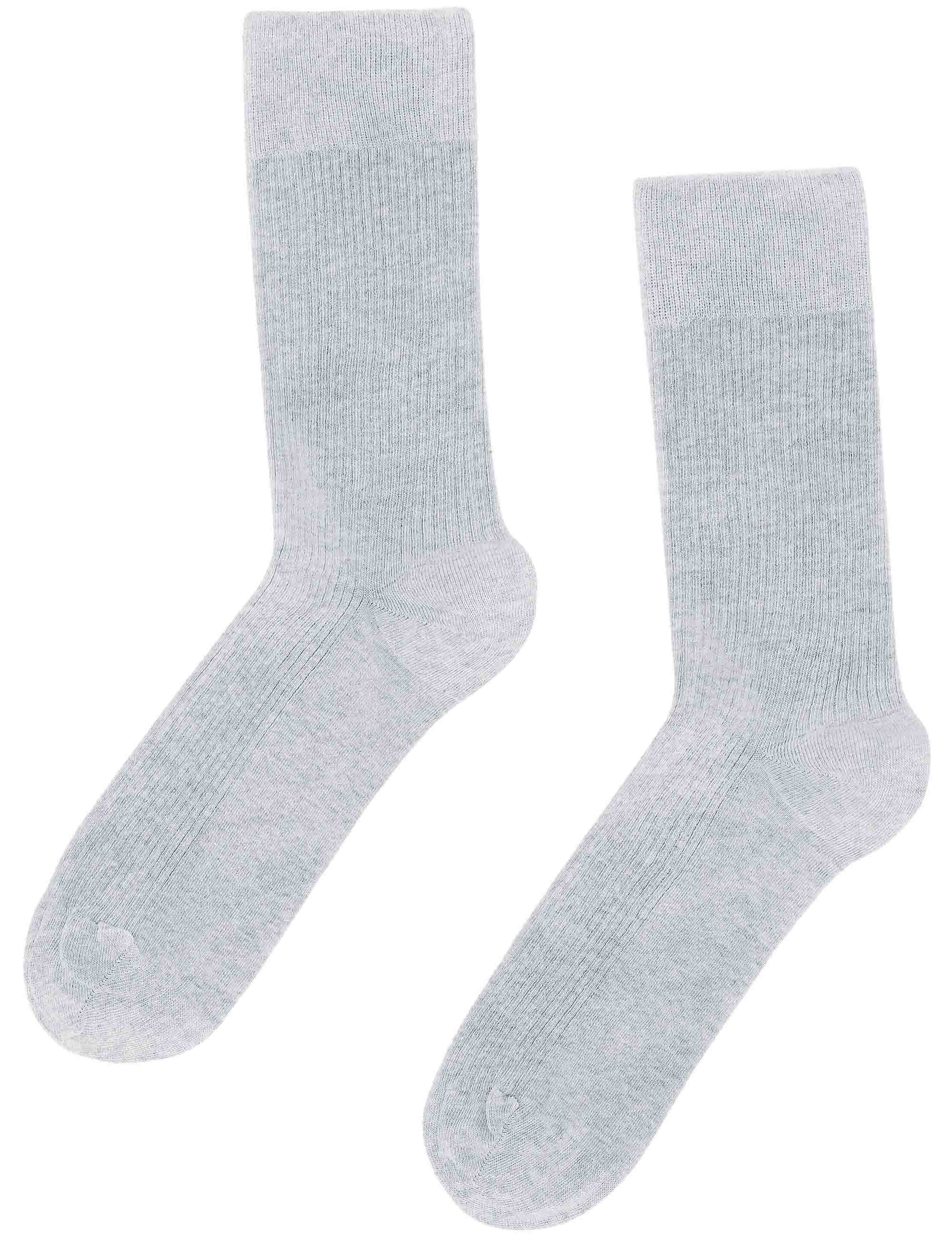 Classic Organic Socks - Snow Melange