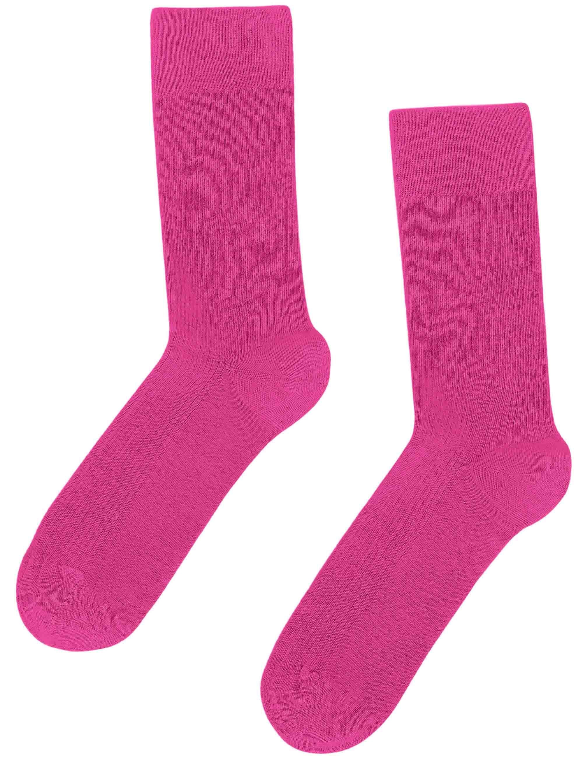 Colorful Standard Women's Classic Organic Socks - Bubblegum Pink