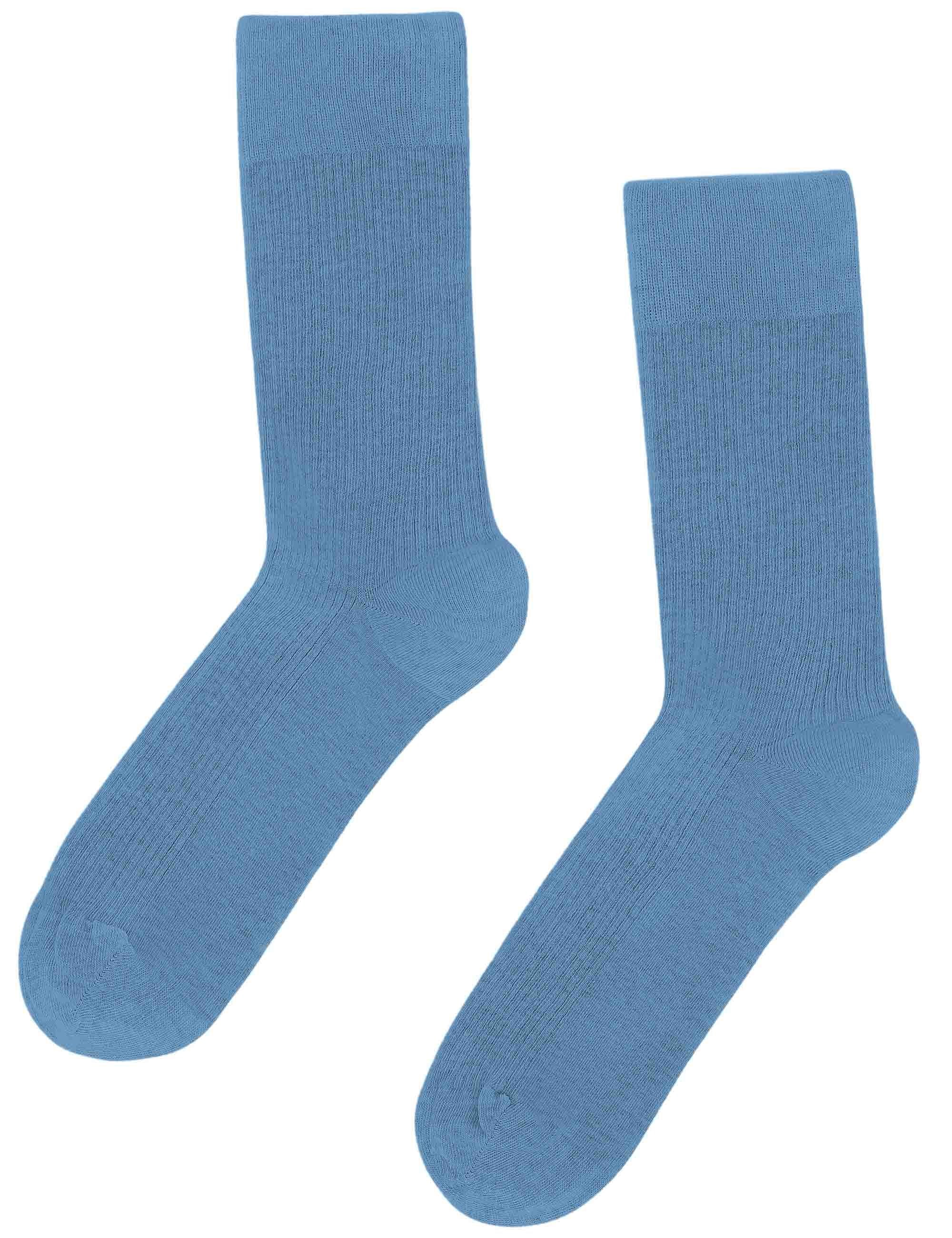 Colorful Standard Women's Classic Organic Socks - Seaside Blue