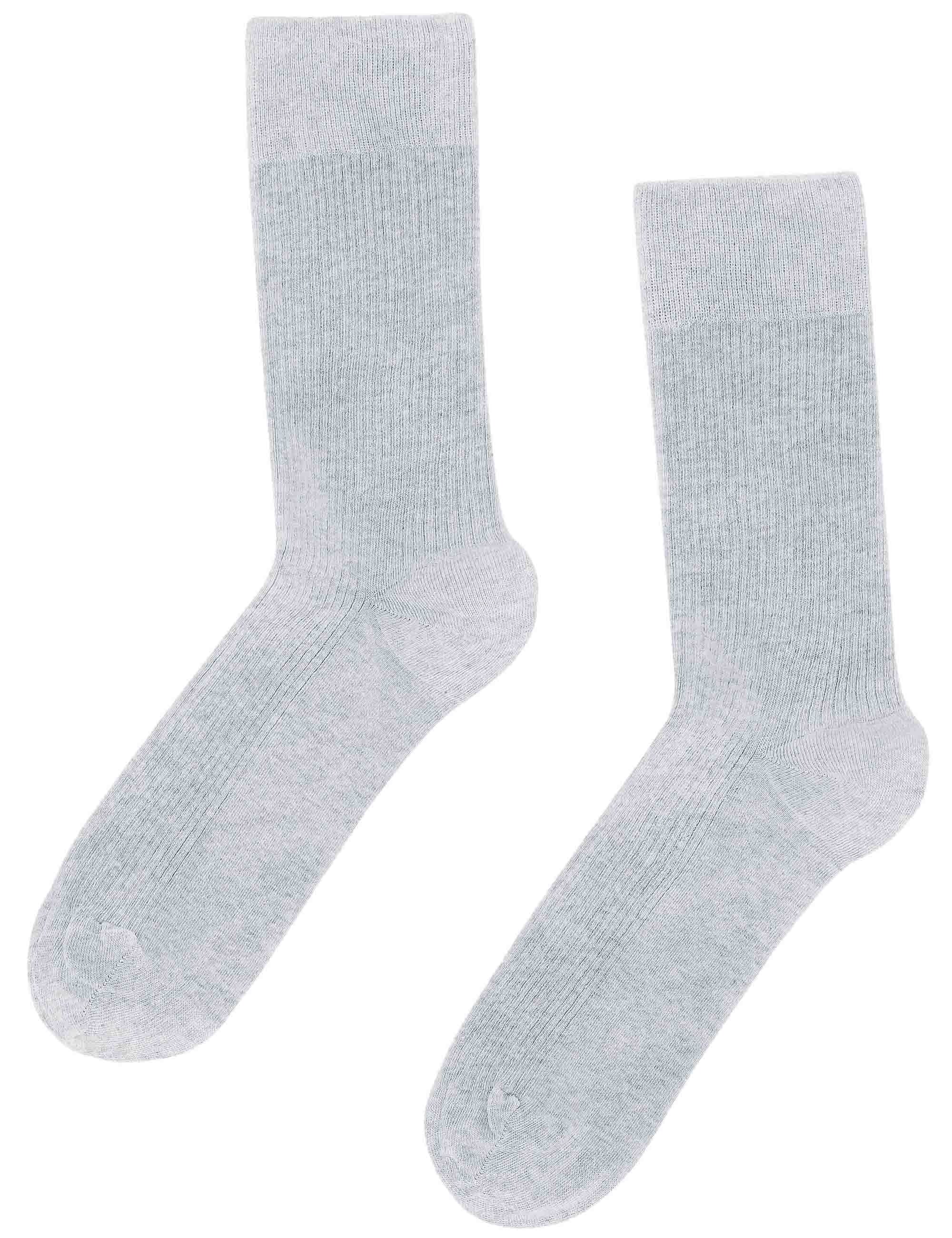 Colorful Standard Women's Classic Organic Socks - Snow Melange