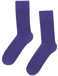 Women's Classic Organic Socks - Ultra Violet