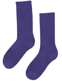 Organic Active Socks - Ultra Violet