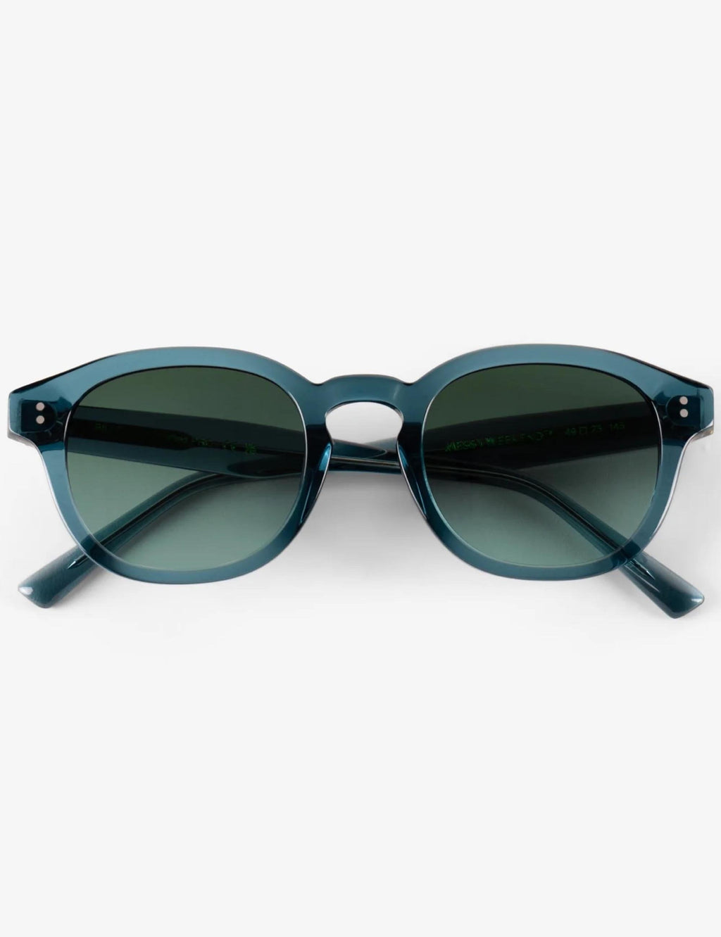 Billie Sunglasses - Turquoise/Gradient Green