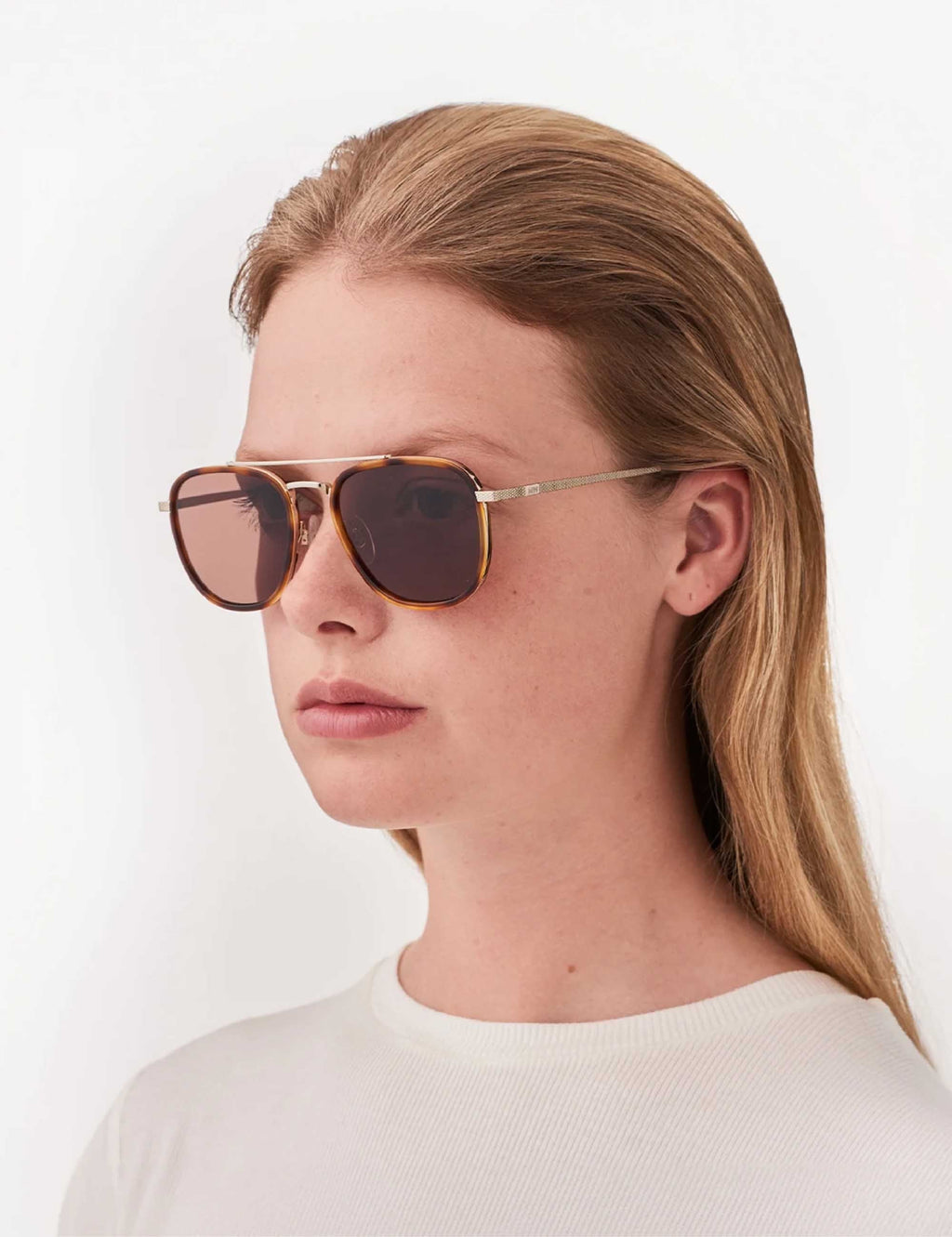 Quentin Sunglasses - Gold/Brown