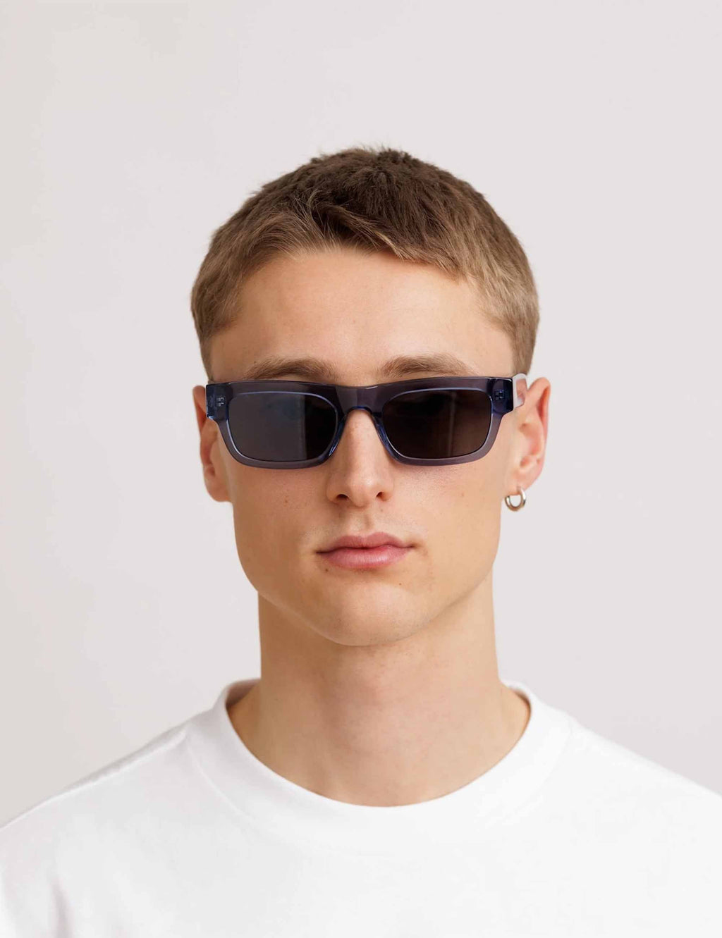 New Dylan ISO Sunglasses - Transparent Blue/Transparent Grey