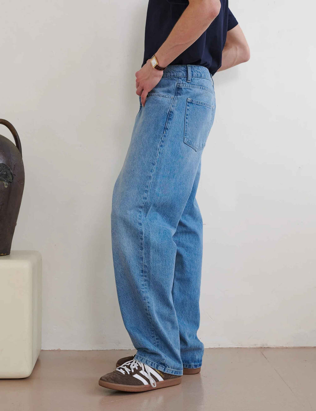 Super Relax Fit Denim - Indigo Light Wash