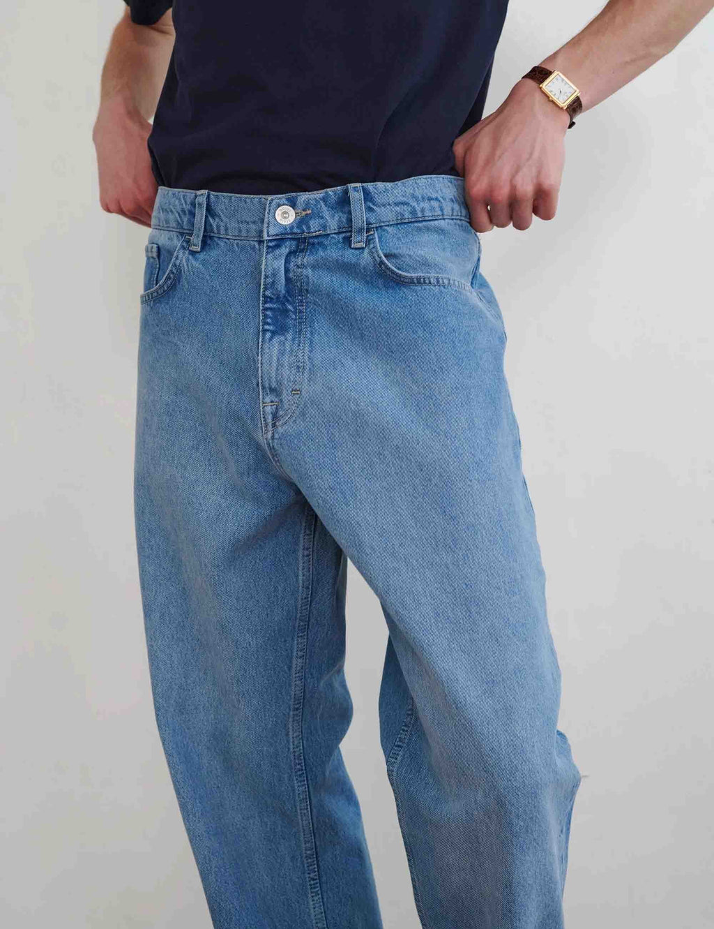 Super Relax Fit Denim - Indigo Light Wash