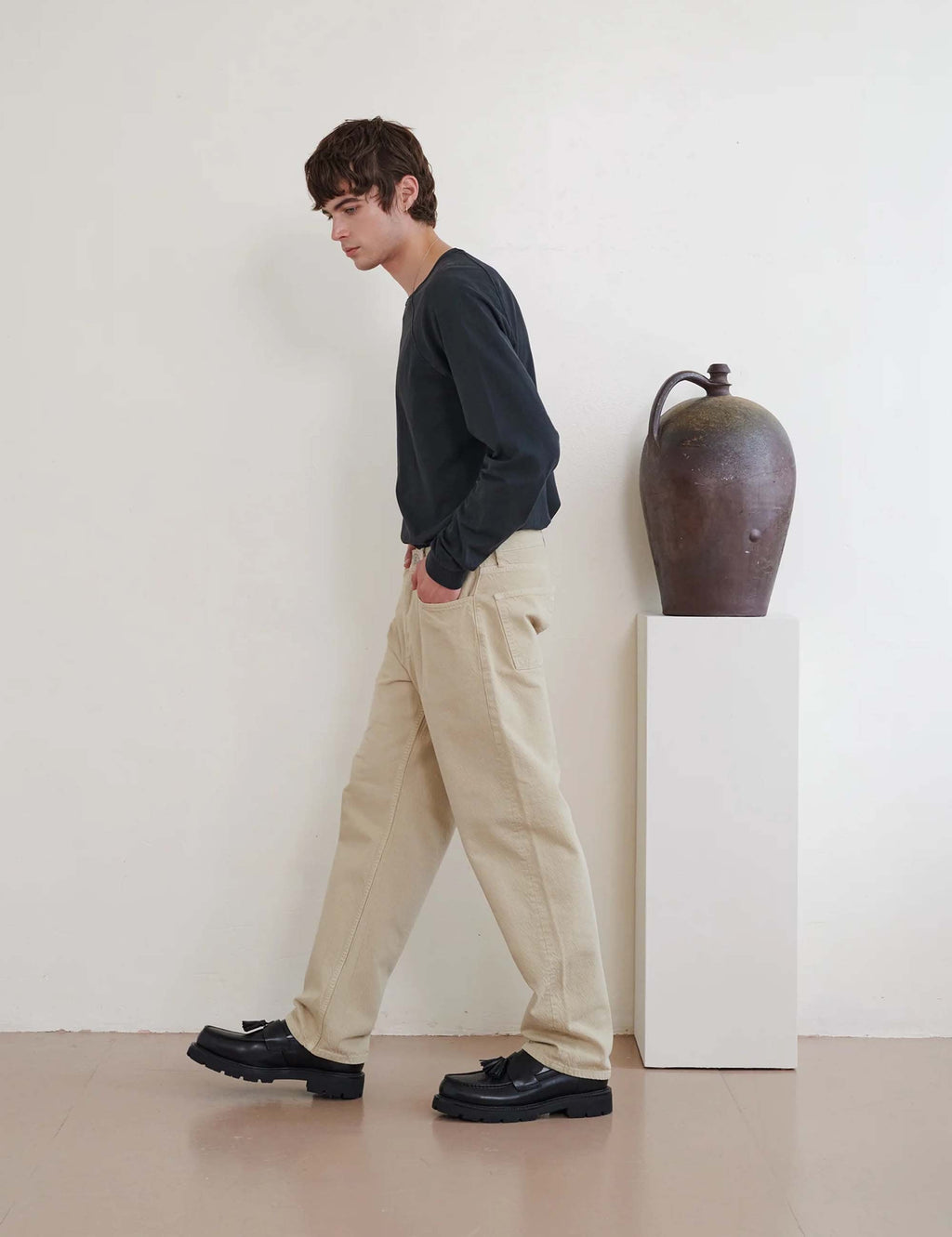 Super Relax Fit Denim - Stone