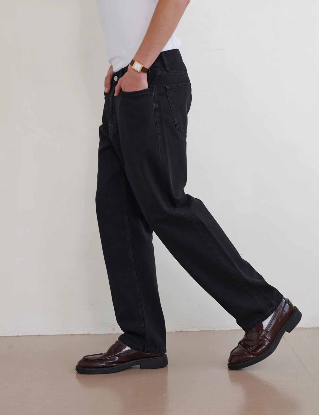 Super Relax Fit Denim - Black