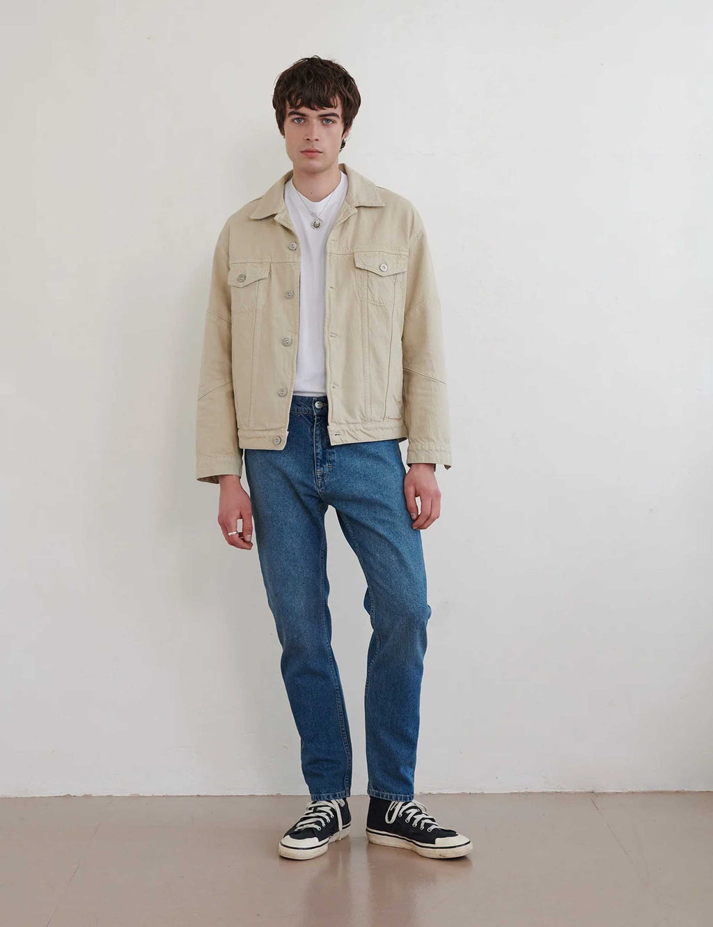 Revere Denim Jacket - Stone