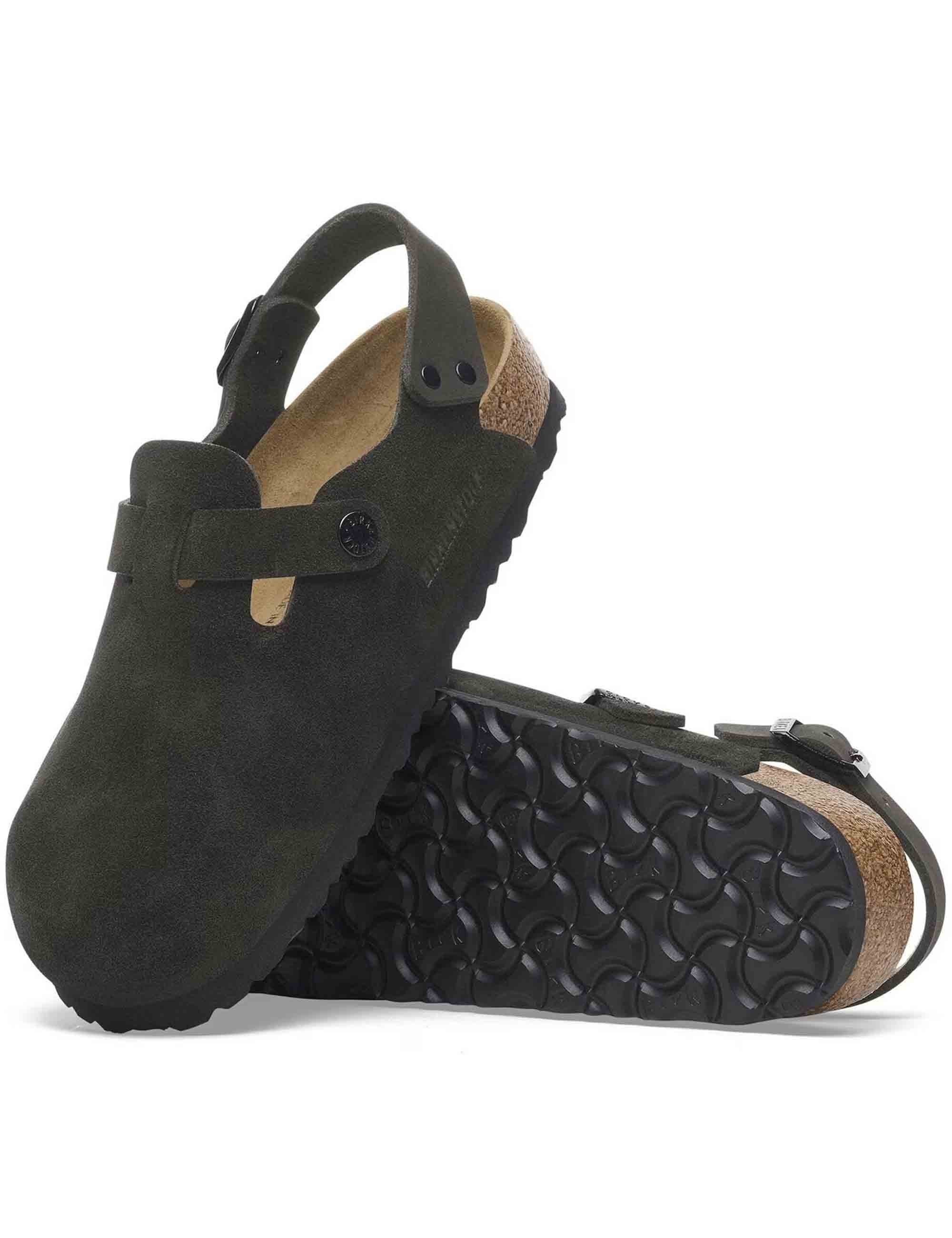 Birkenstock Women's Tokio Suede Mules - Black (Narrow Fit)