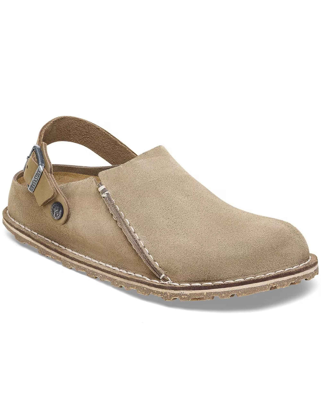 Lutry Suede Mules - Grey Taupe (Regular Fit)