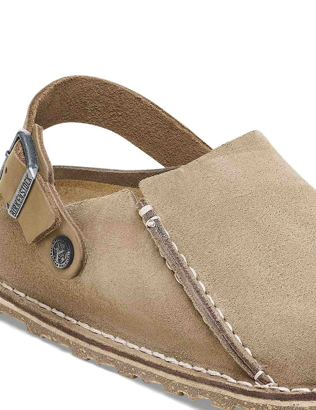 Lutry Suede Mules - Grey Taupe (Regular Fit)