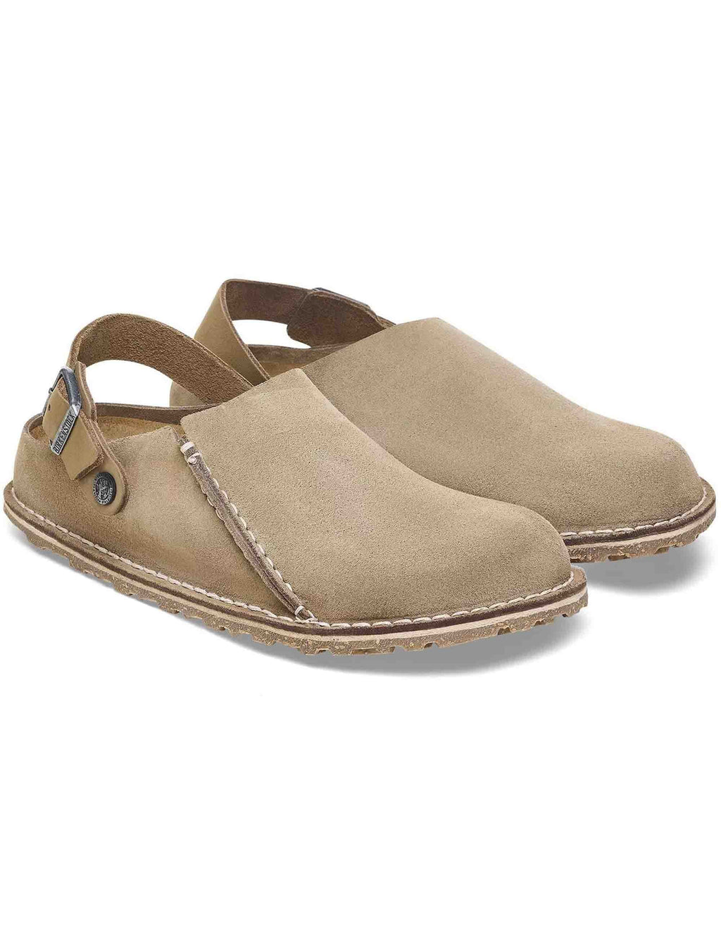 Lutry Suede Mules - Grey Taupe (Regular Fit)