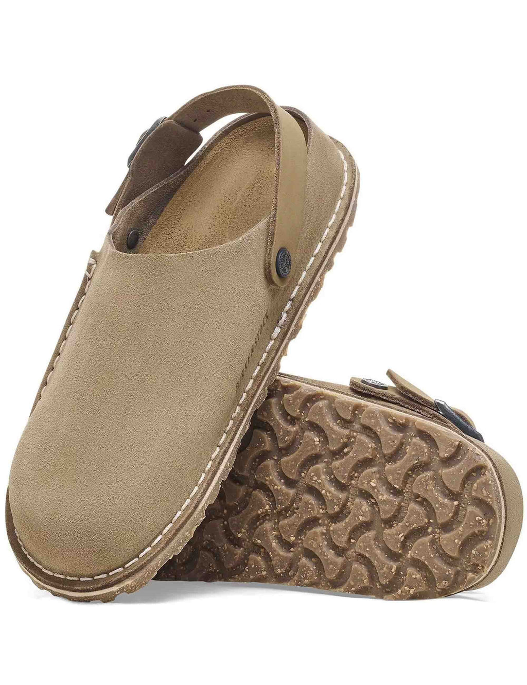 Lutry Suede Mules - Grey Taupe (Regular Fit)