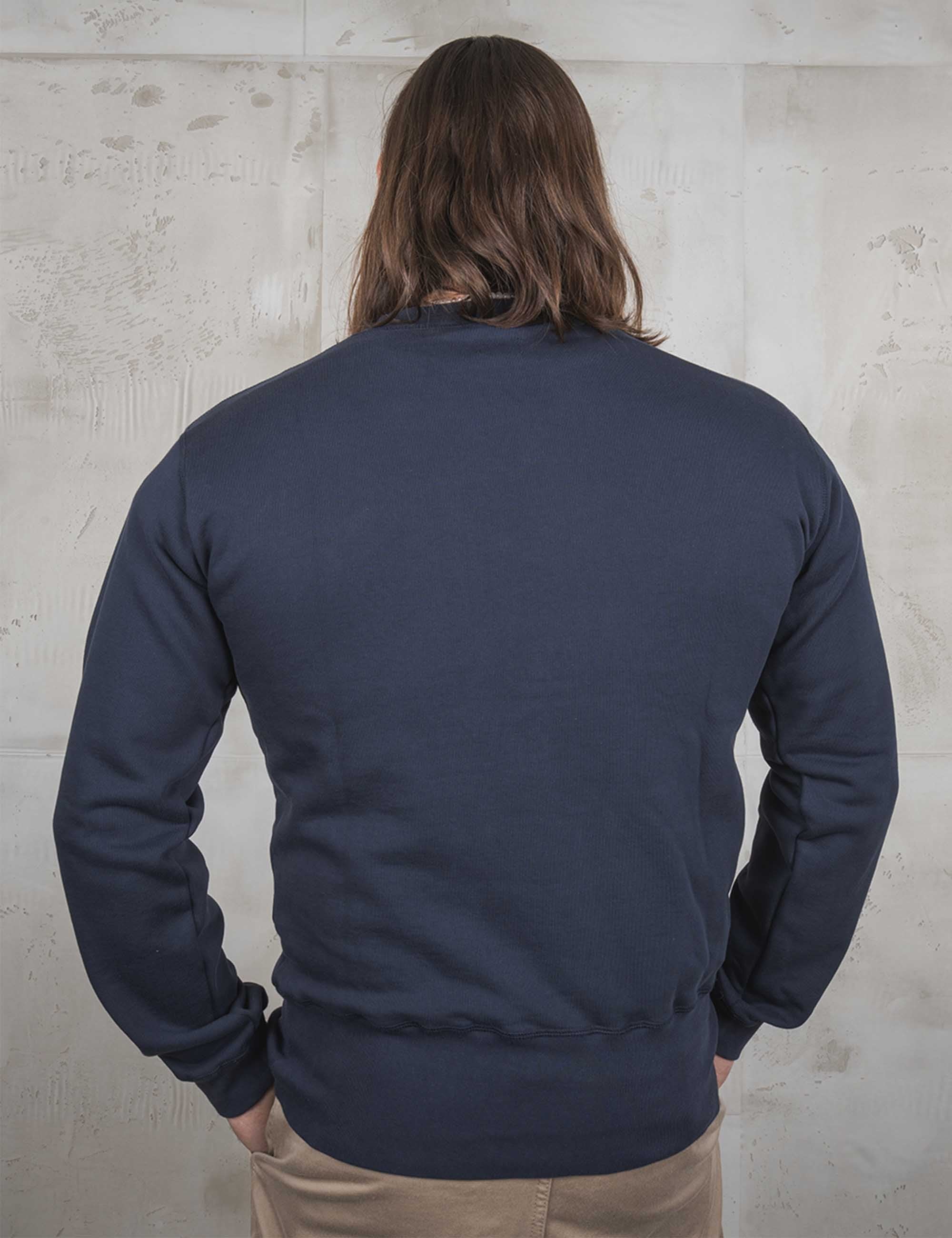 1945 Logo Crew Neck Sweat - Navy