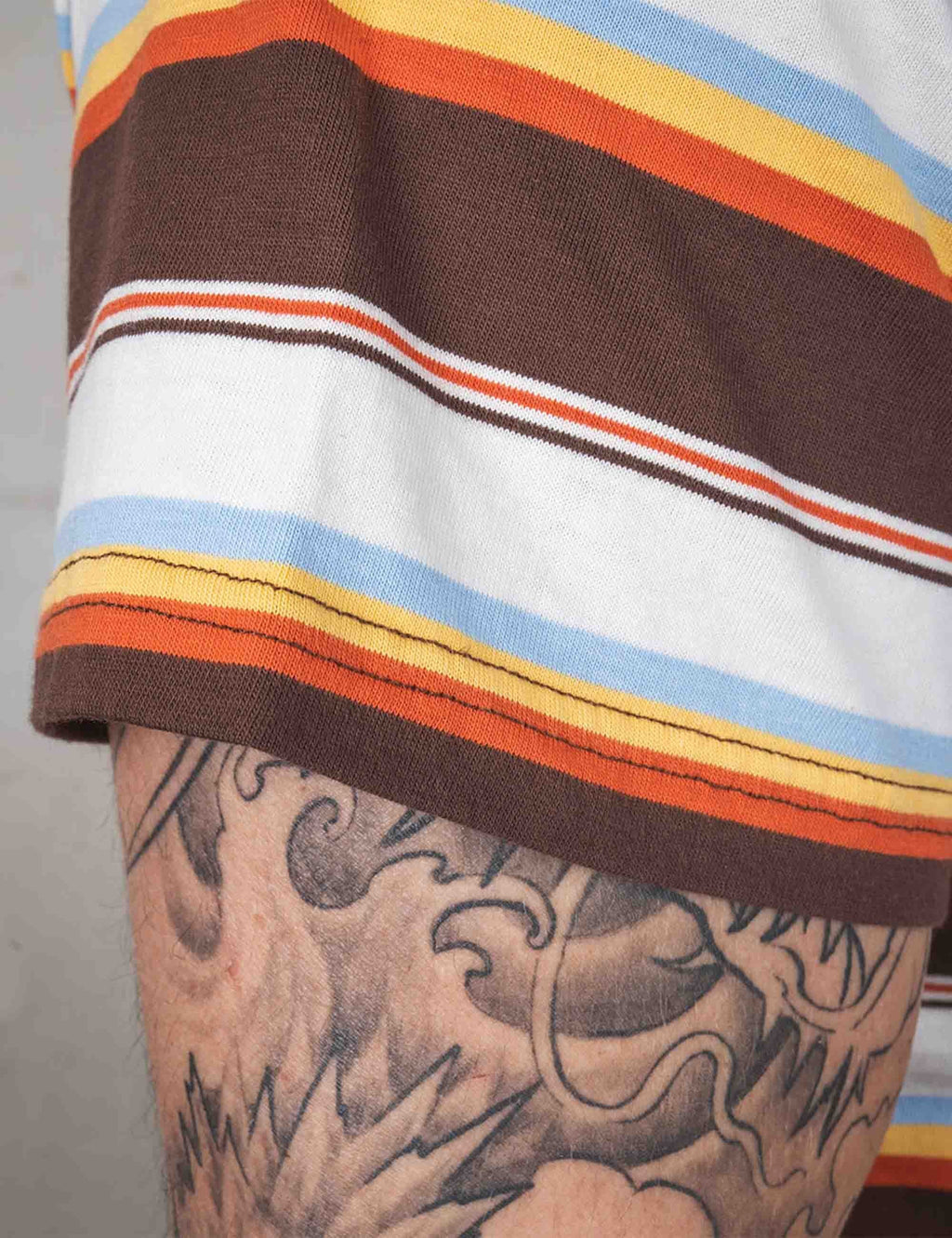 1969 Sport Stripe T-Shirt - Smyrna White