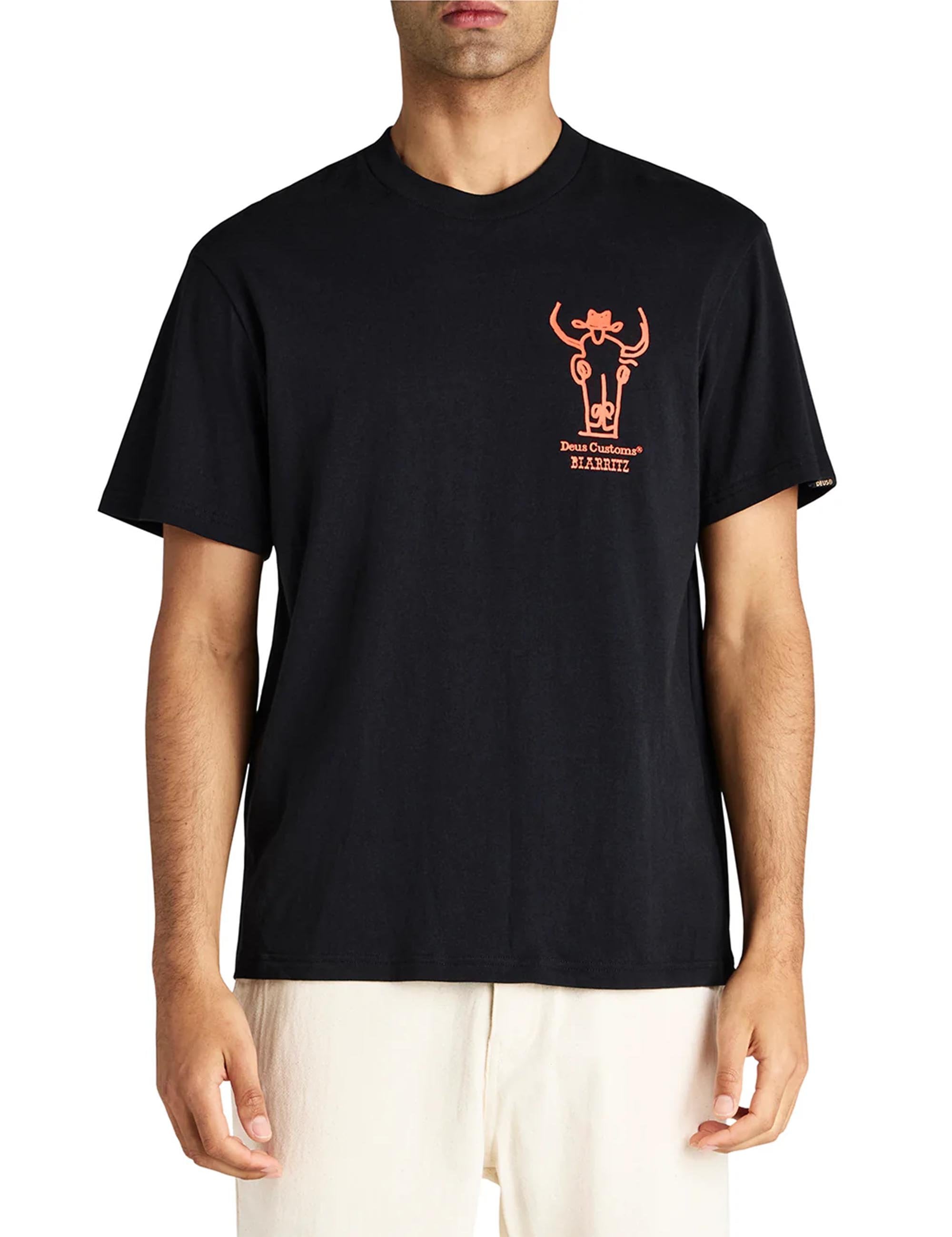 Deus Ex Machina Showdown T-Shirt - Black