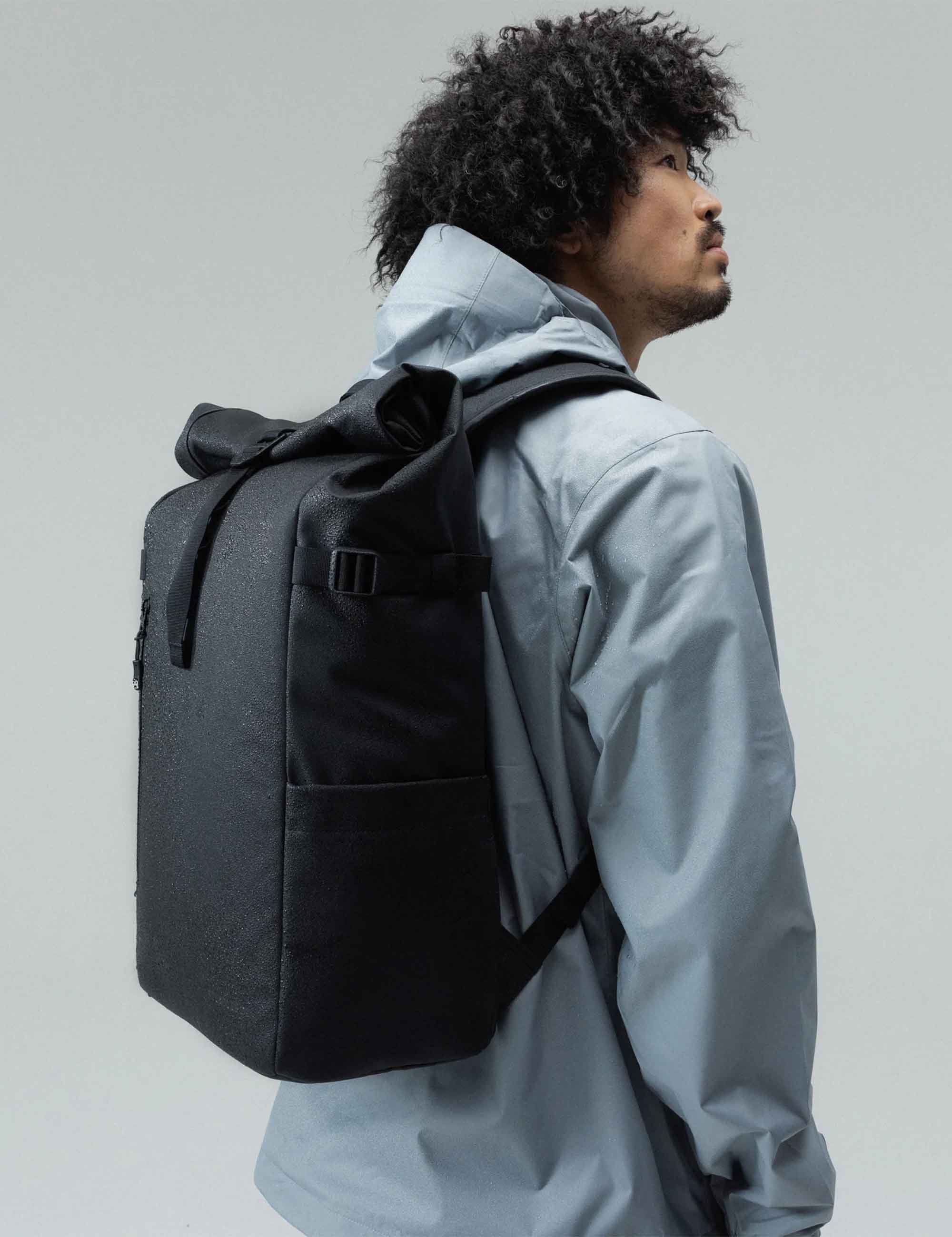 The Roll Top Backpack 30L - All Black