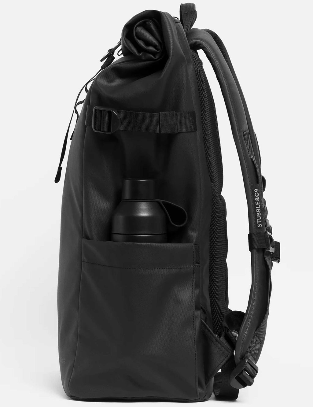 The Roll Top Backpack 30L - All Black
