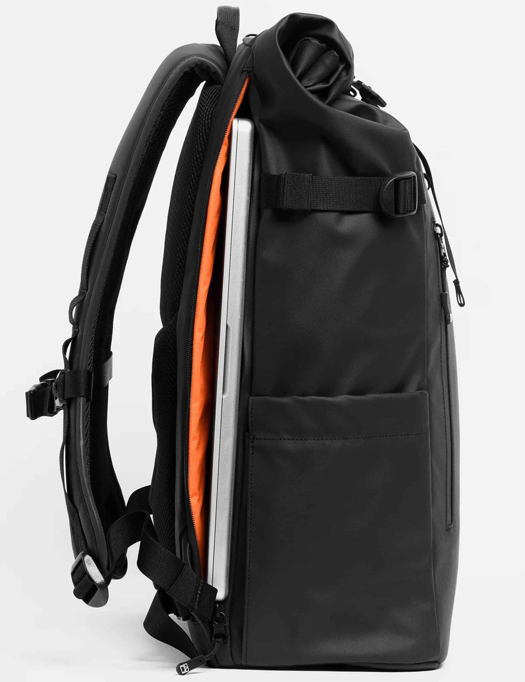 The Roll Top Backpack 30L - All Black