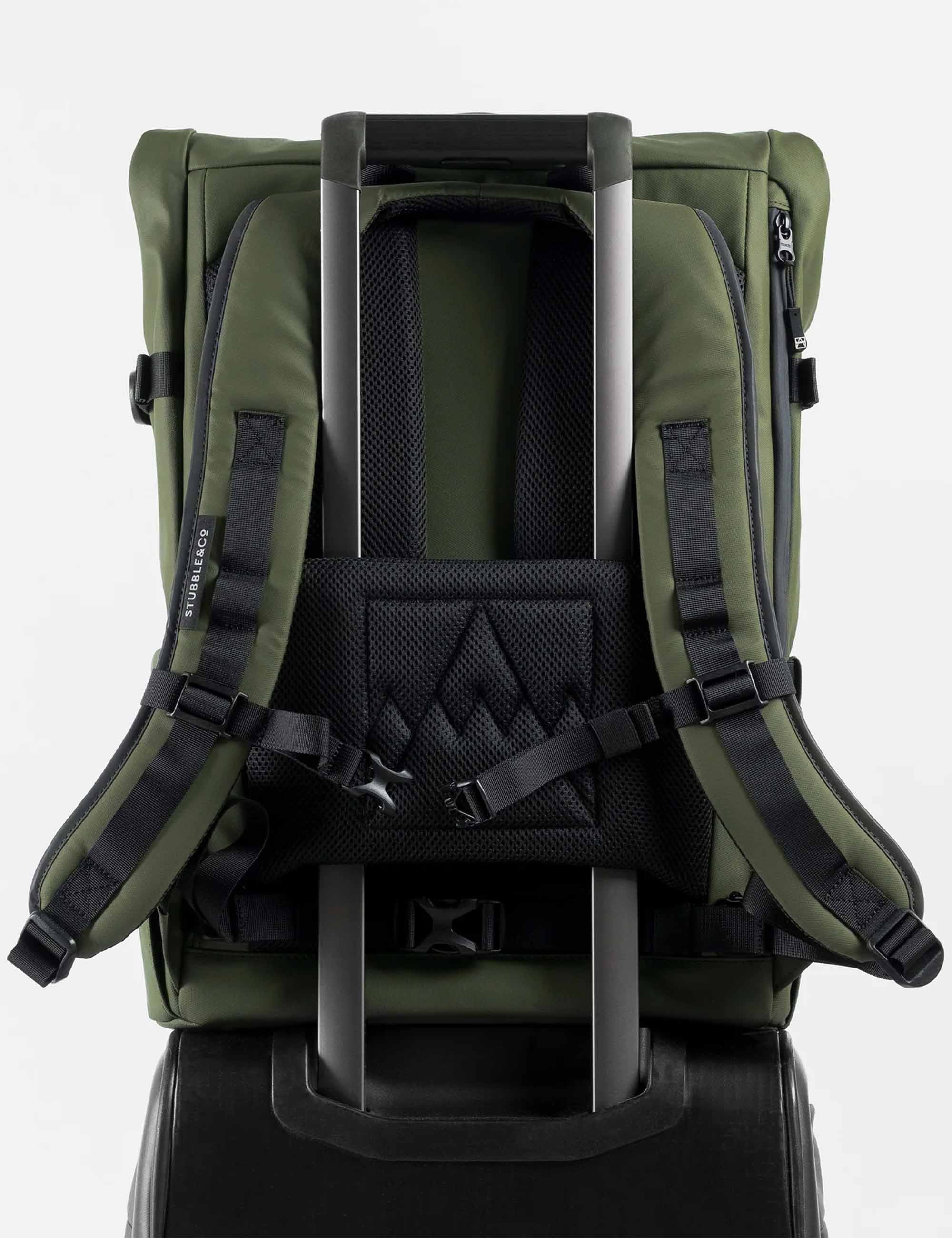 The Roll Top Backpack 30L - Urban Green